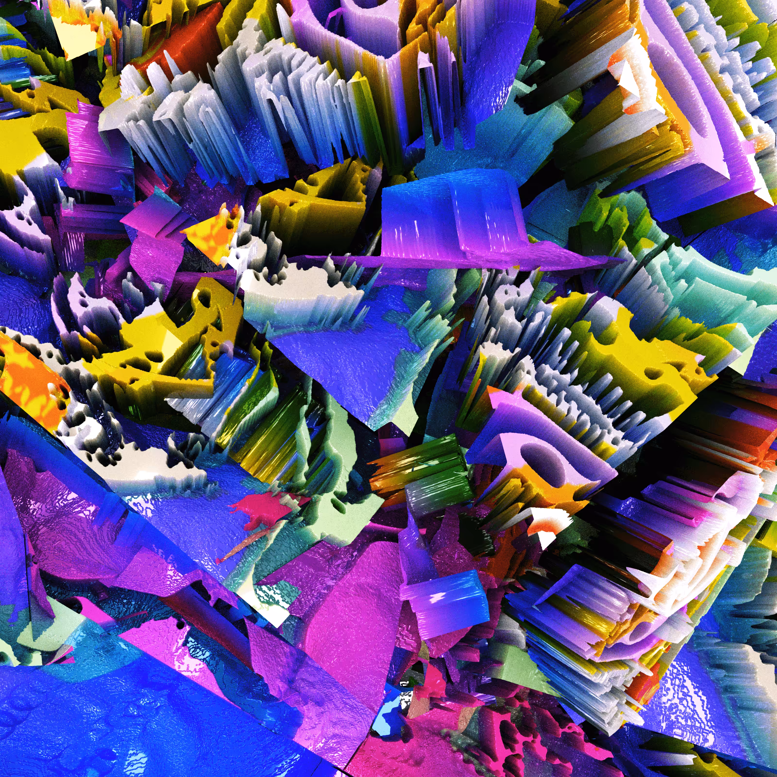 Abstractavaganza 013 "my safe home in space"
