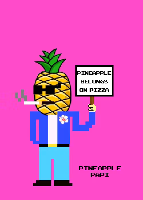 NFT PAPI MINI - "PINEAPPLE PAPI" EDITION 5/5