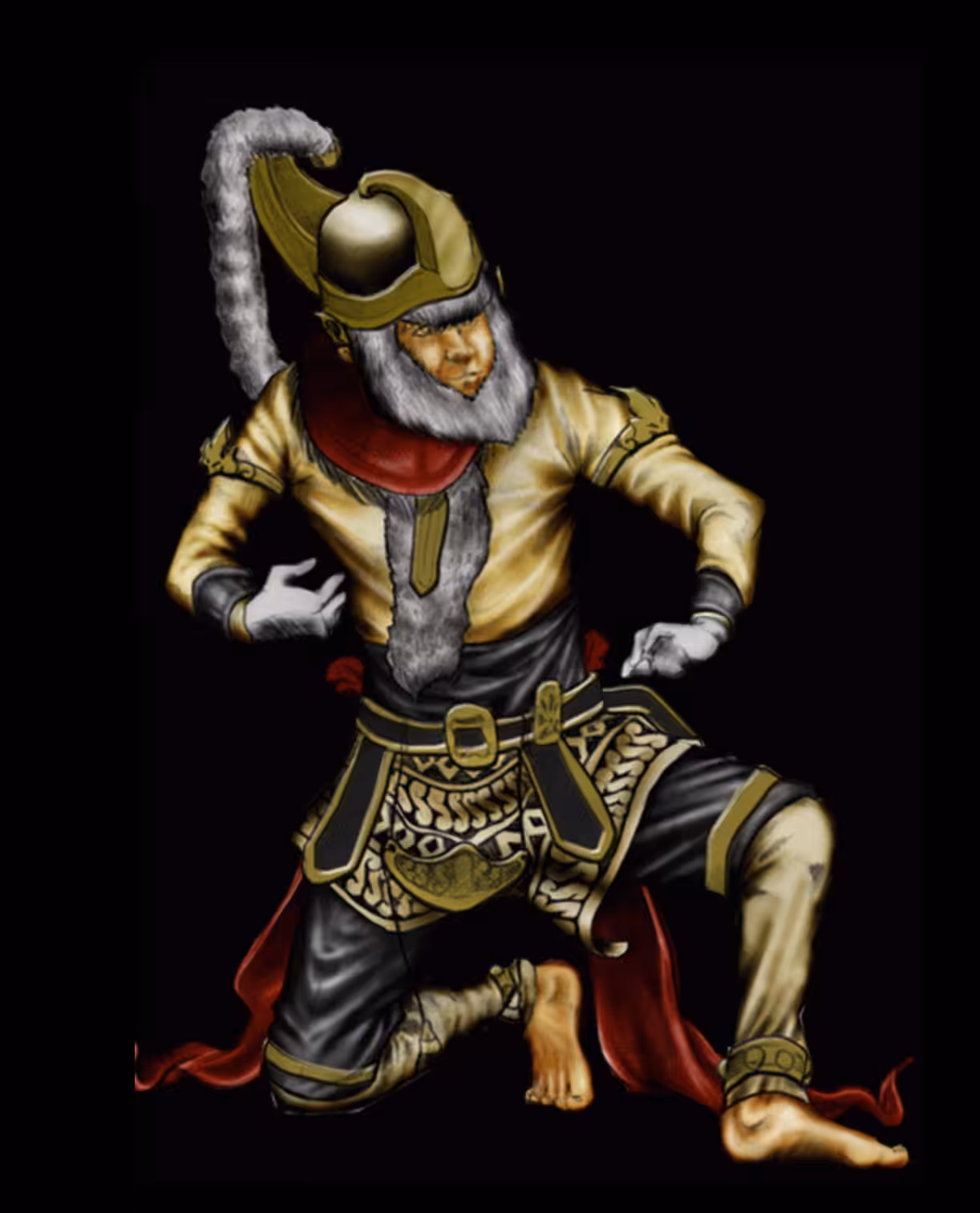 The Fire Monk "Hanoman" 1