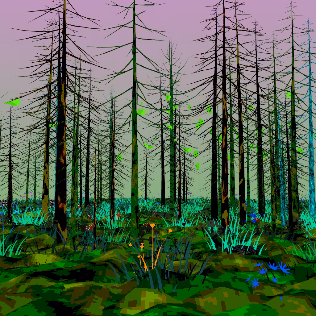 Dawn in the Forest #12