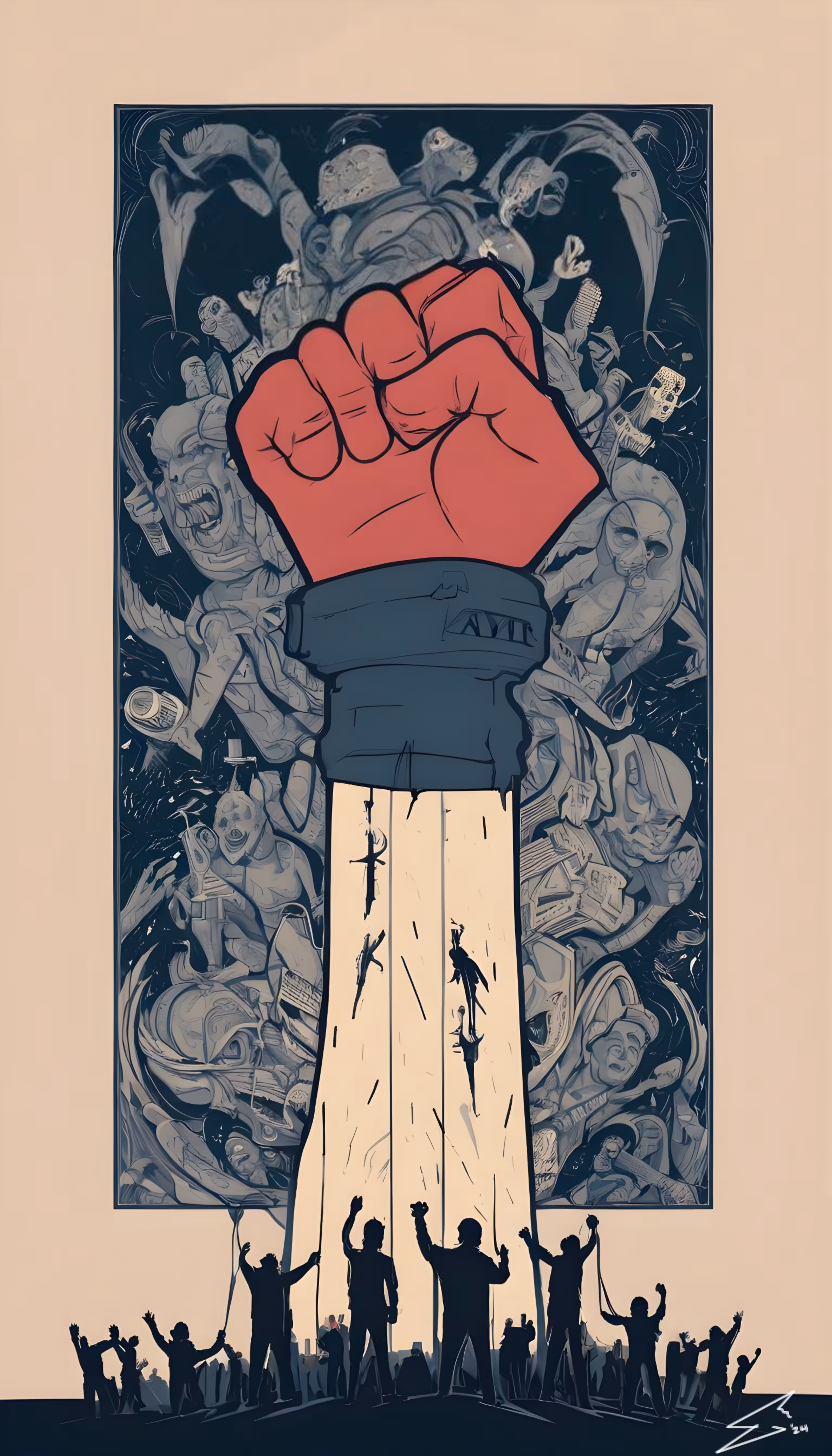 One