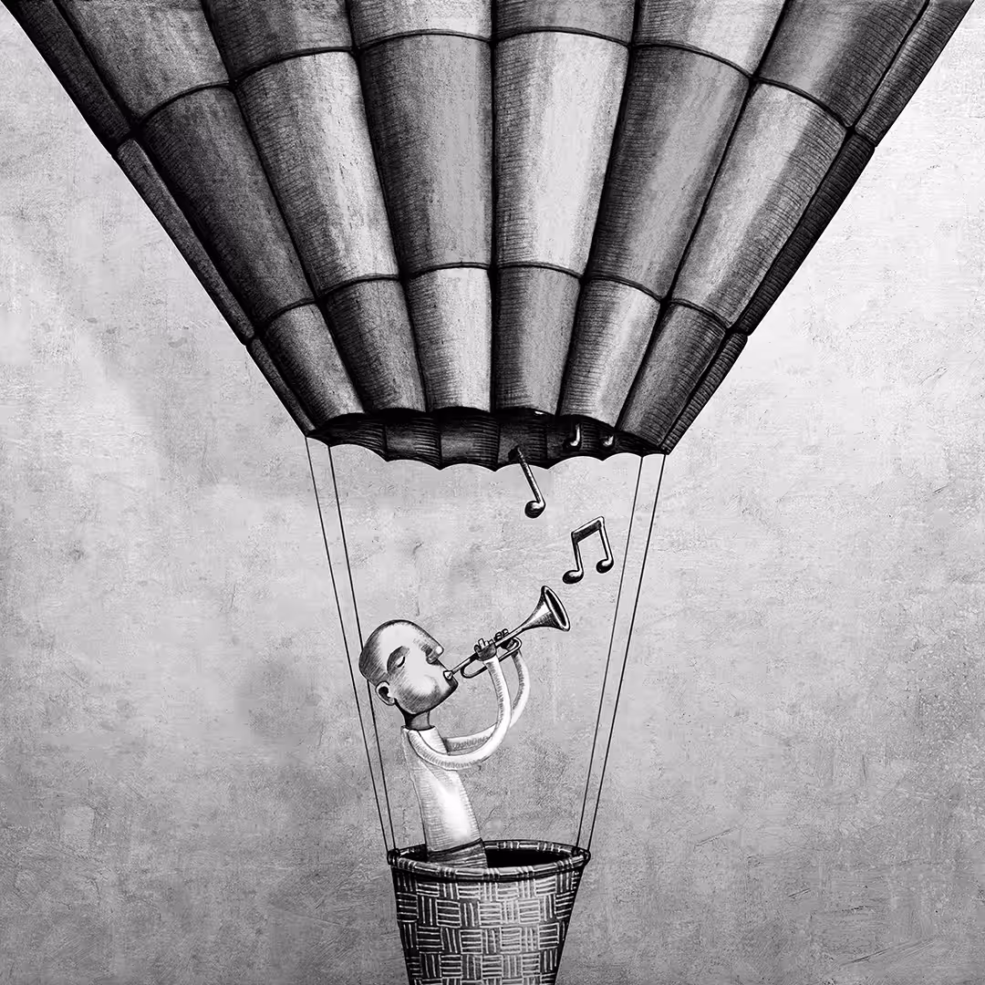 TRUMPET grayscale