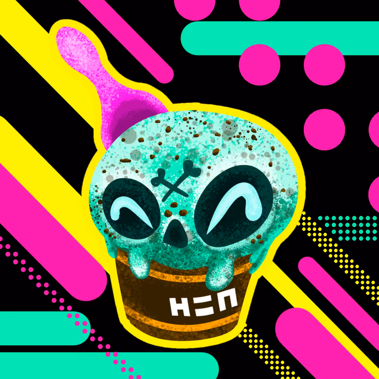 Ice Cream #HEN500K "MintChoco"