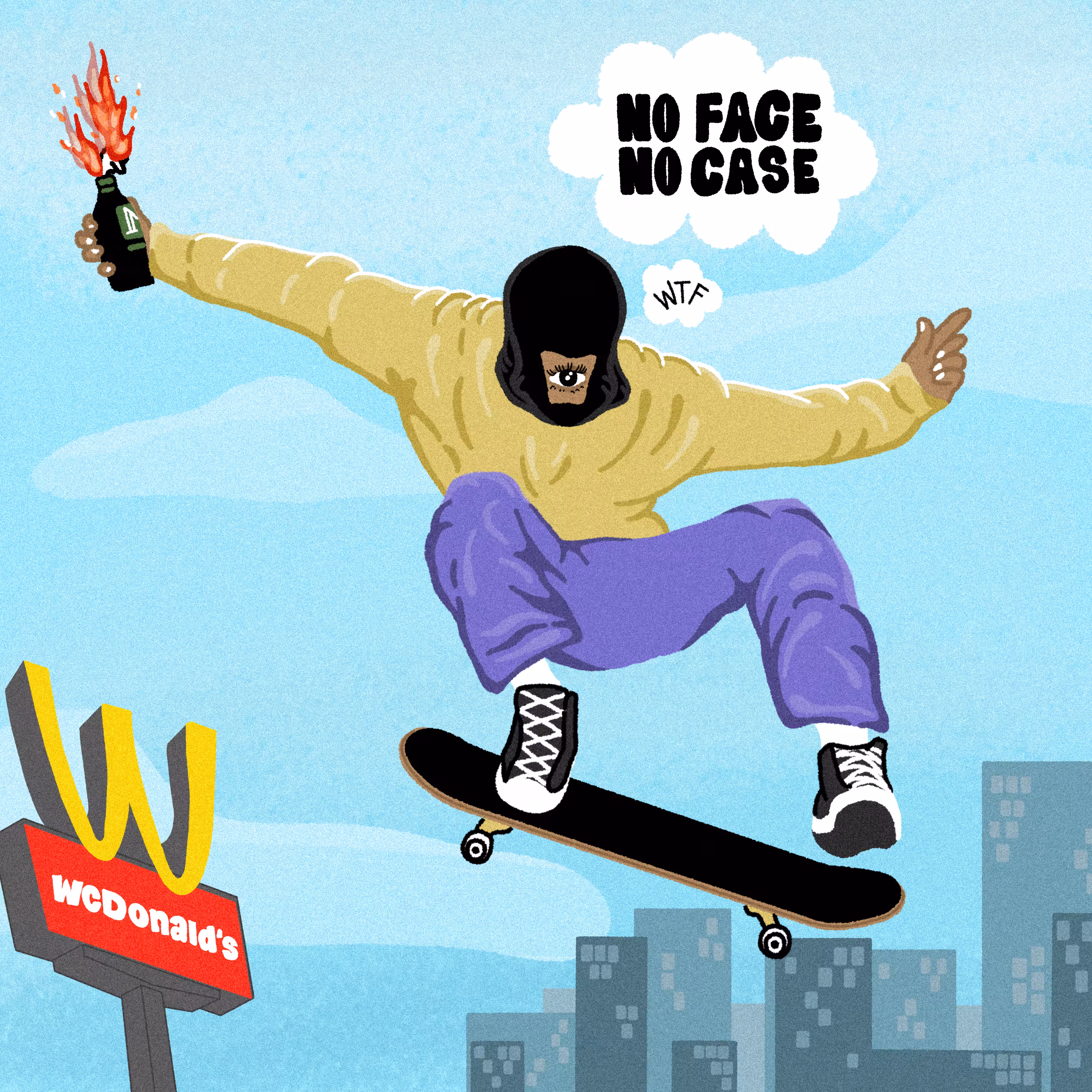 NO FACE NO CASE
