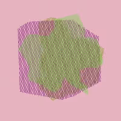 Moiré Mesh Paintings #11