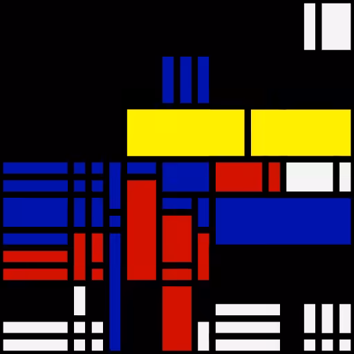 Mondrian Ticket  #2