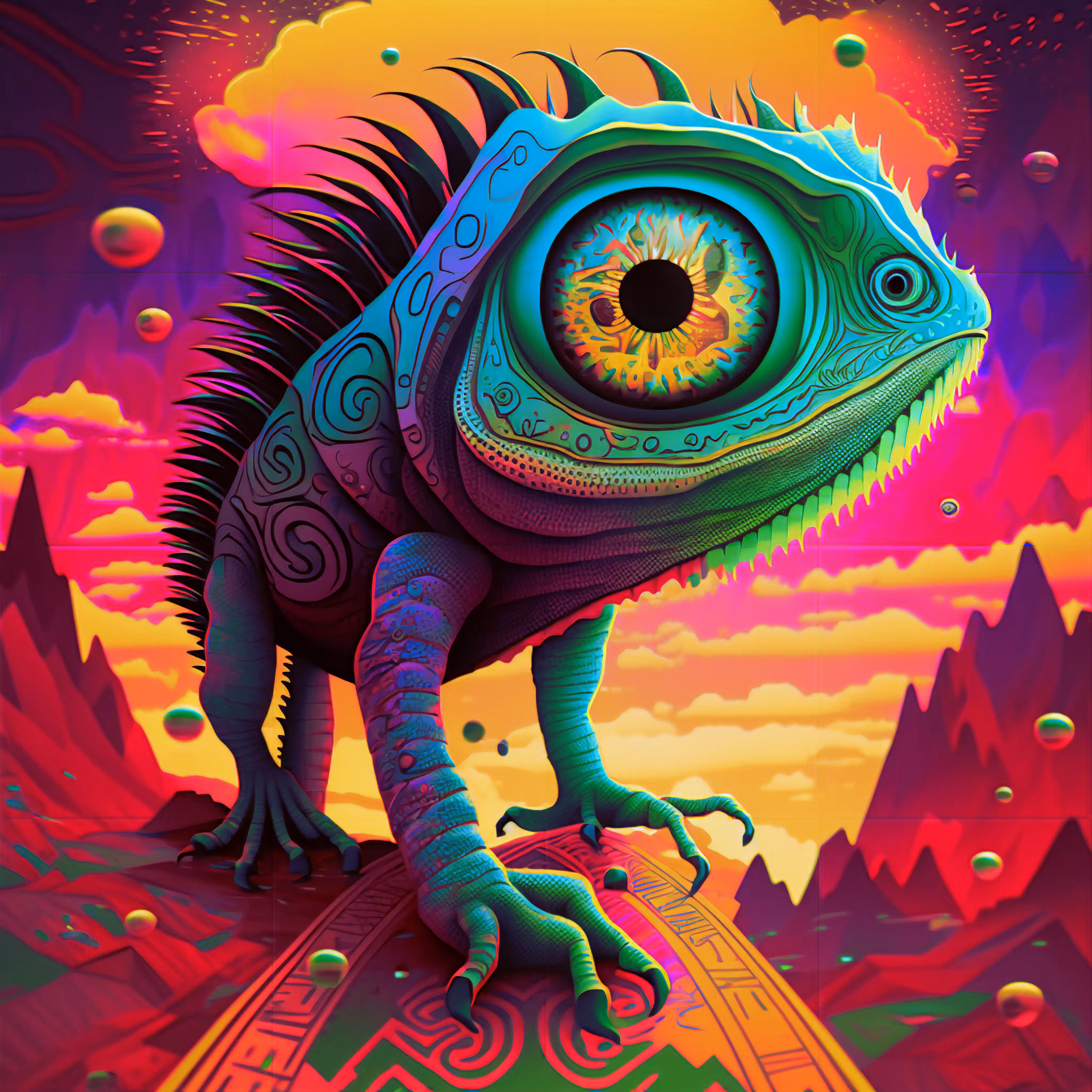 AI Chameleon Eye
