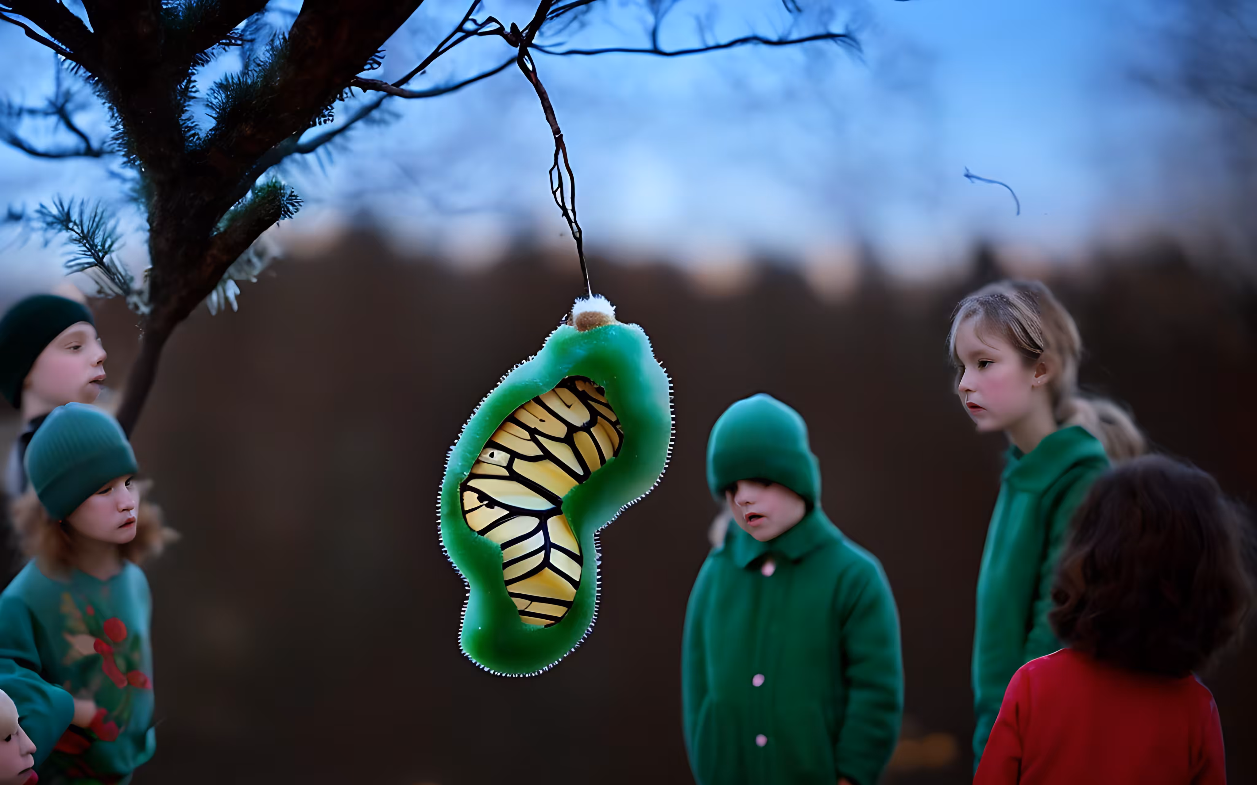 "Children's room"-345-Butterfly Alien