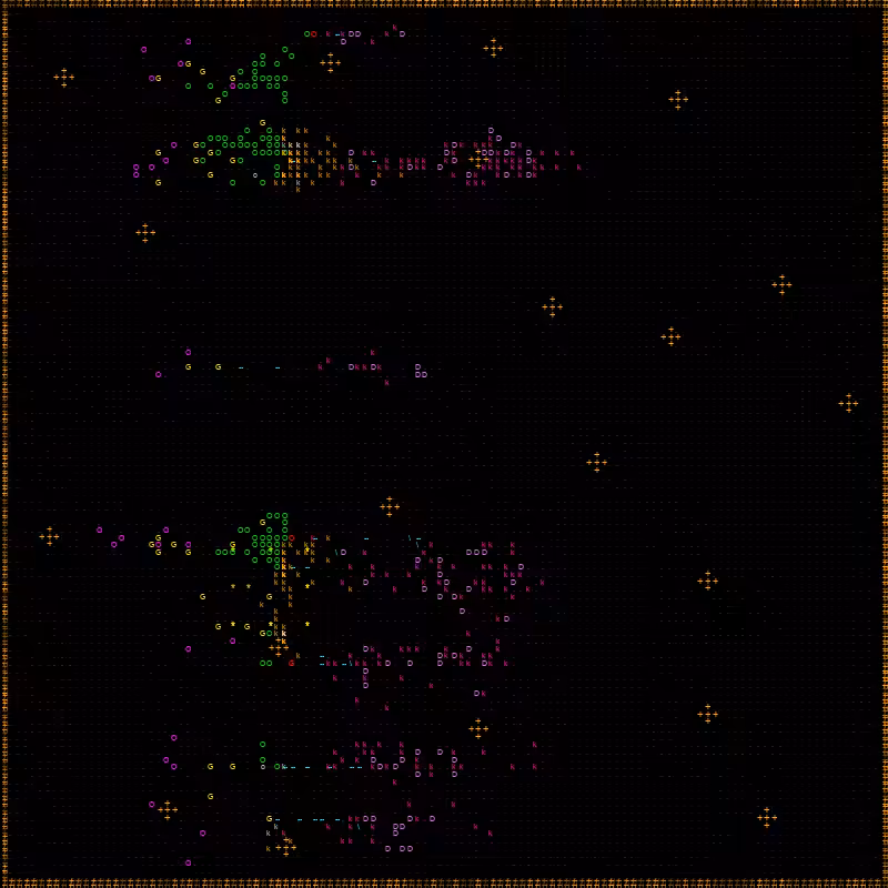 ascii battles 3 WAR #20