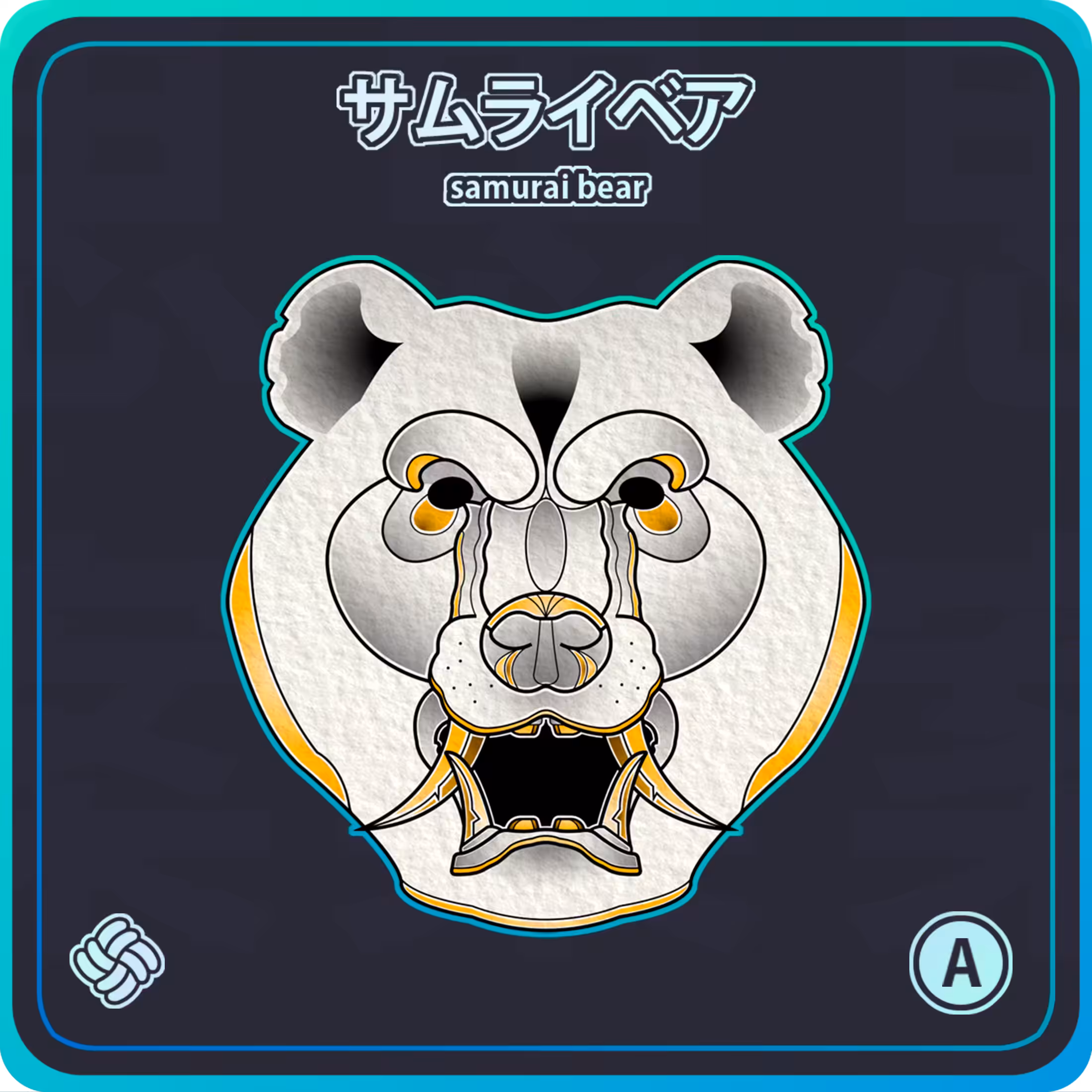 Samurai Bear #01-A-Side