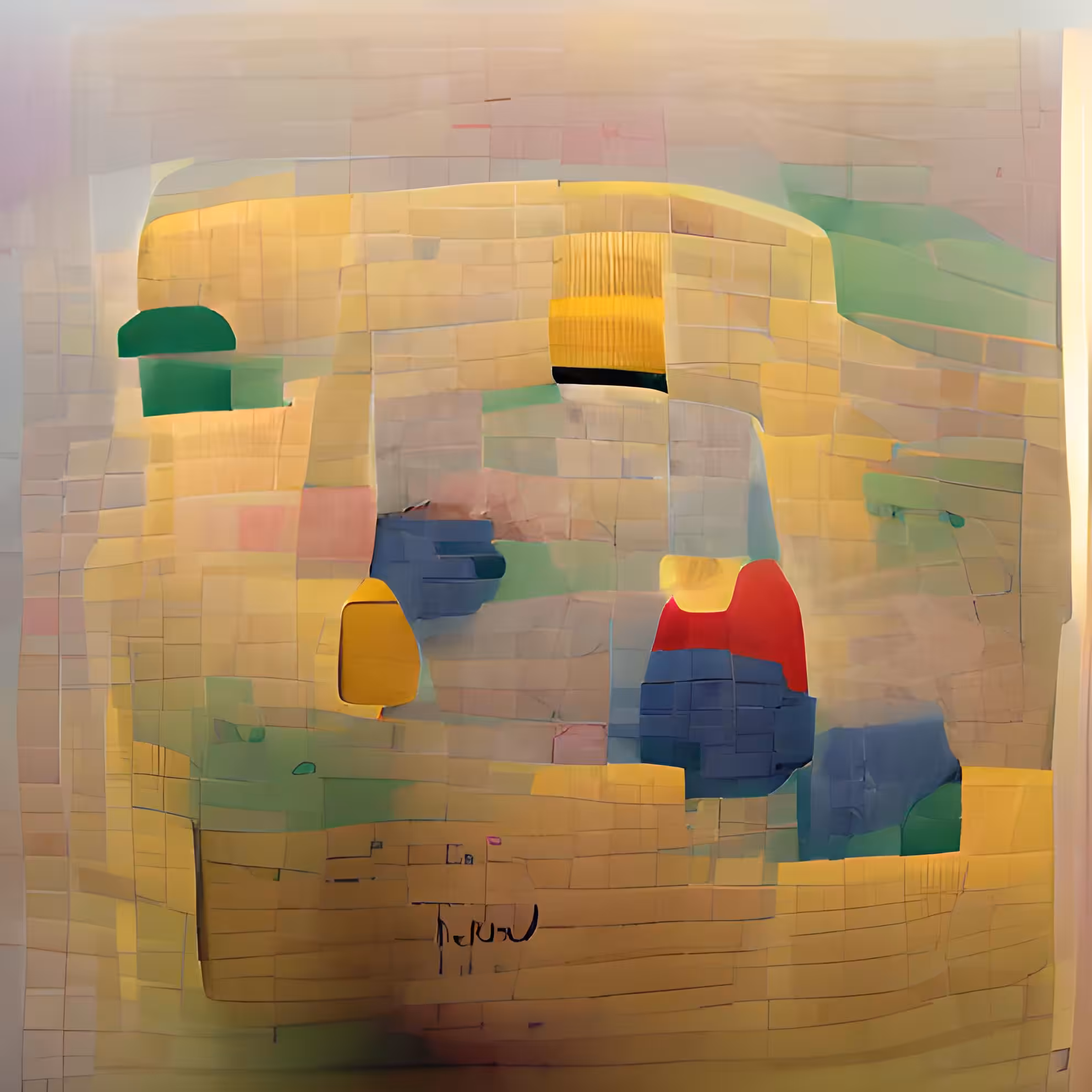 Monalisa by Etel Adnan