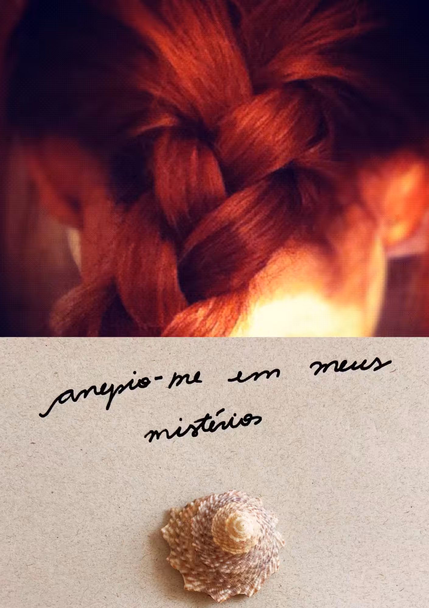 Arrepio-me em meus mistérios 