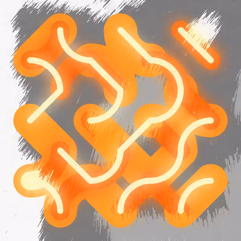 Neon Shipibo #24