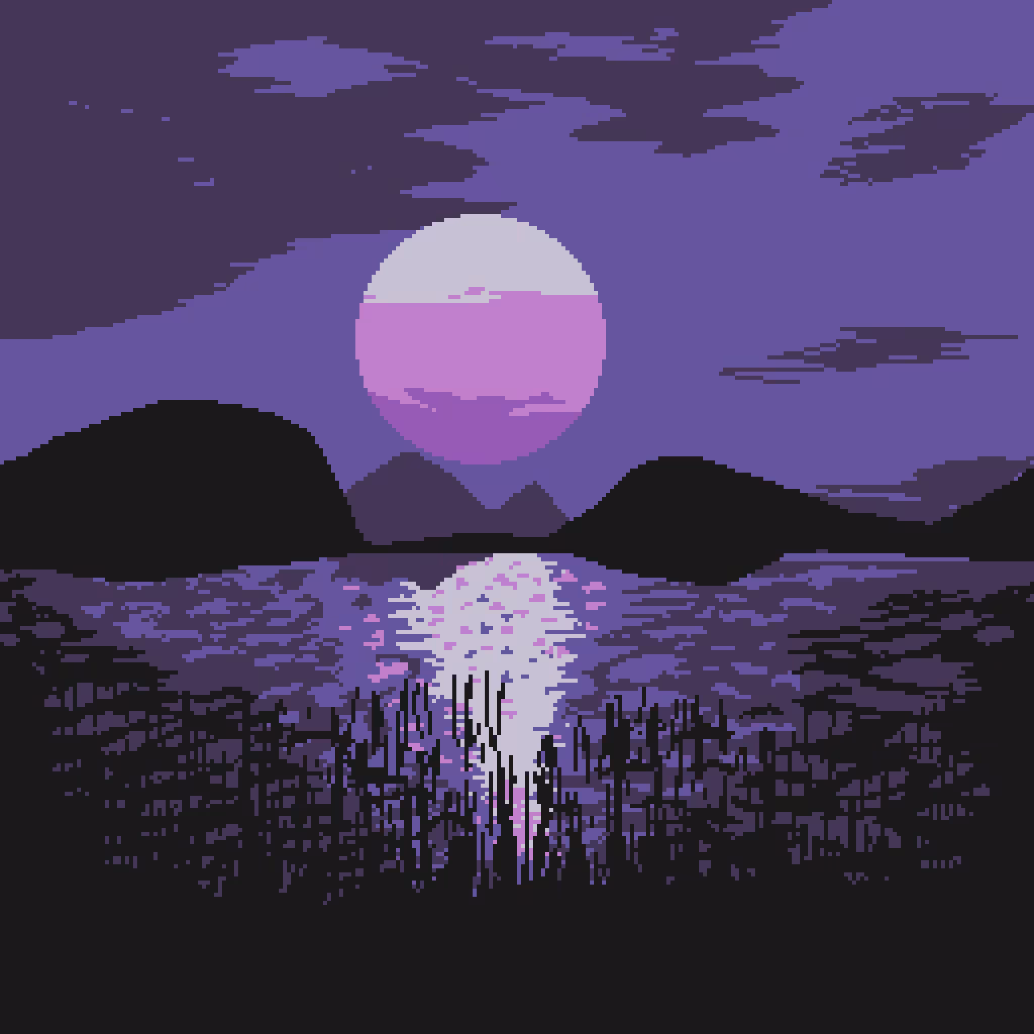 Pixel Sunset #1