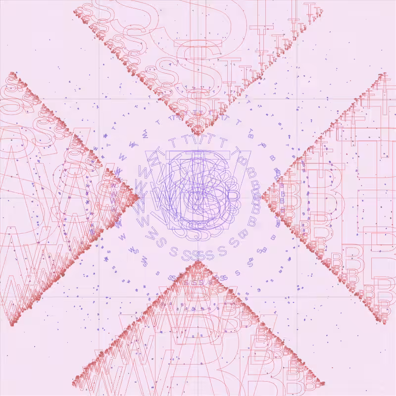 WTBS Logo with Fractals #156