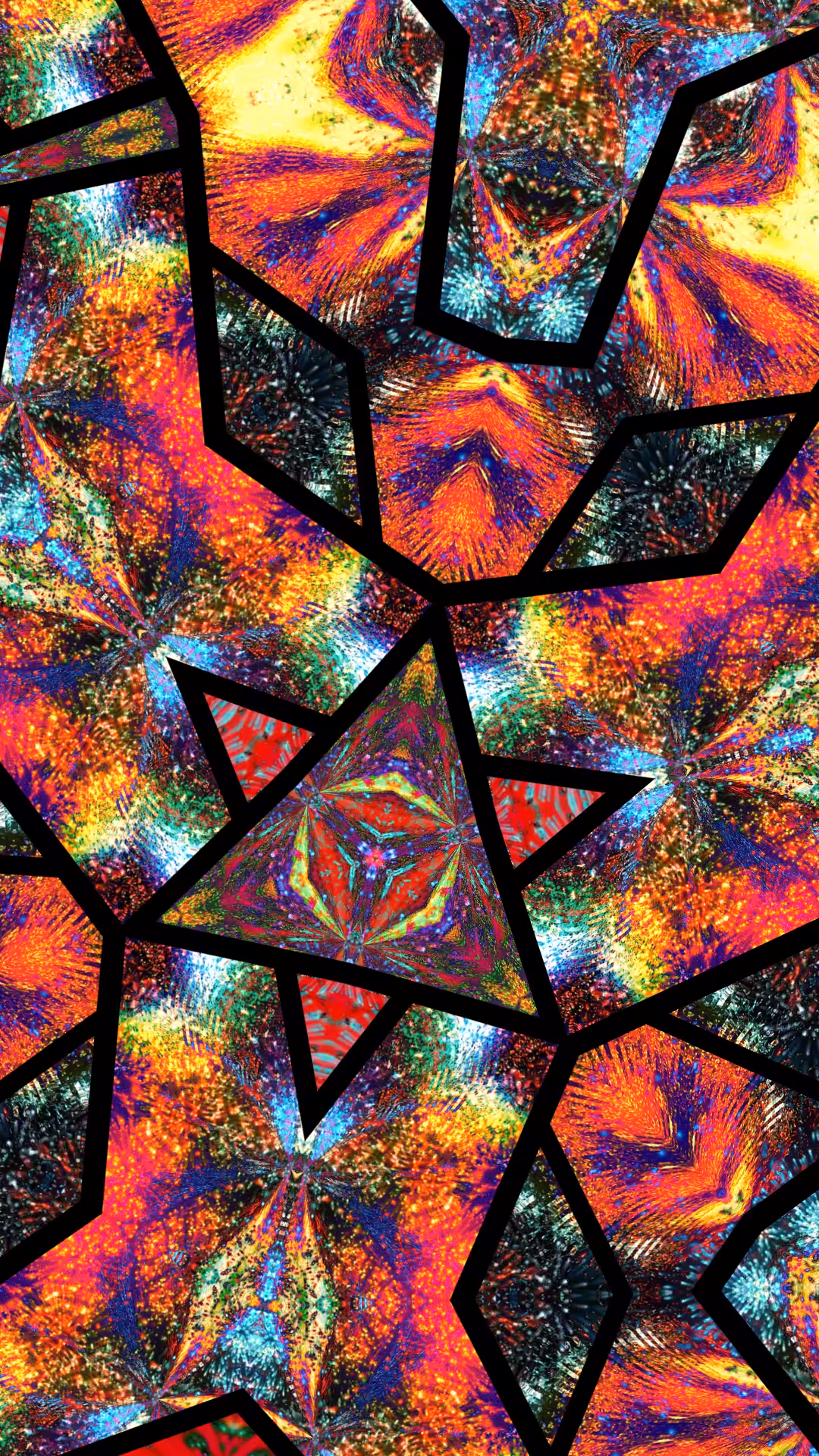 Cell Phone Vitray #018