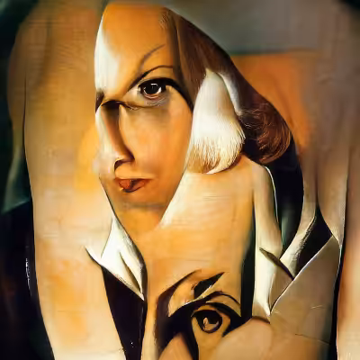 Portrait of Tamara de Lempicka 