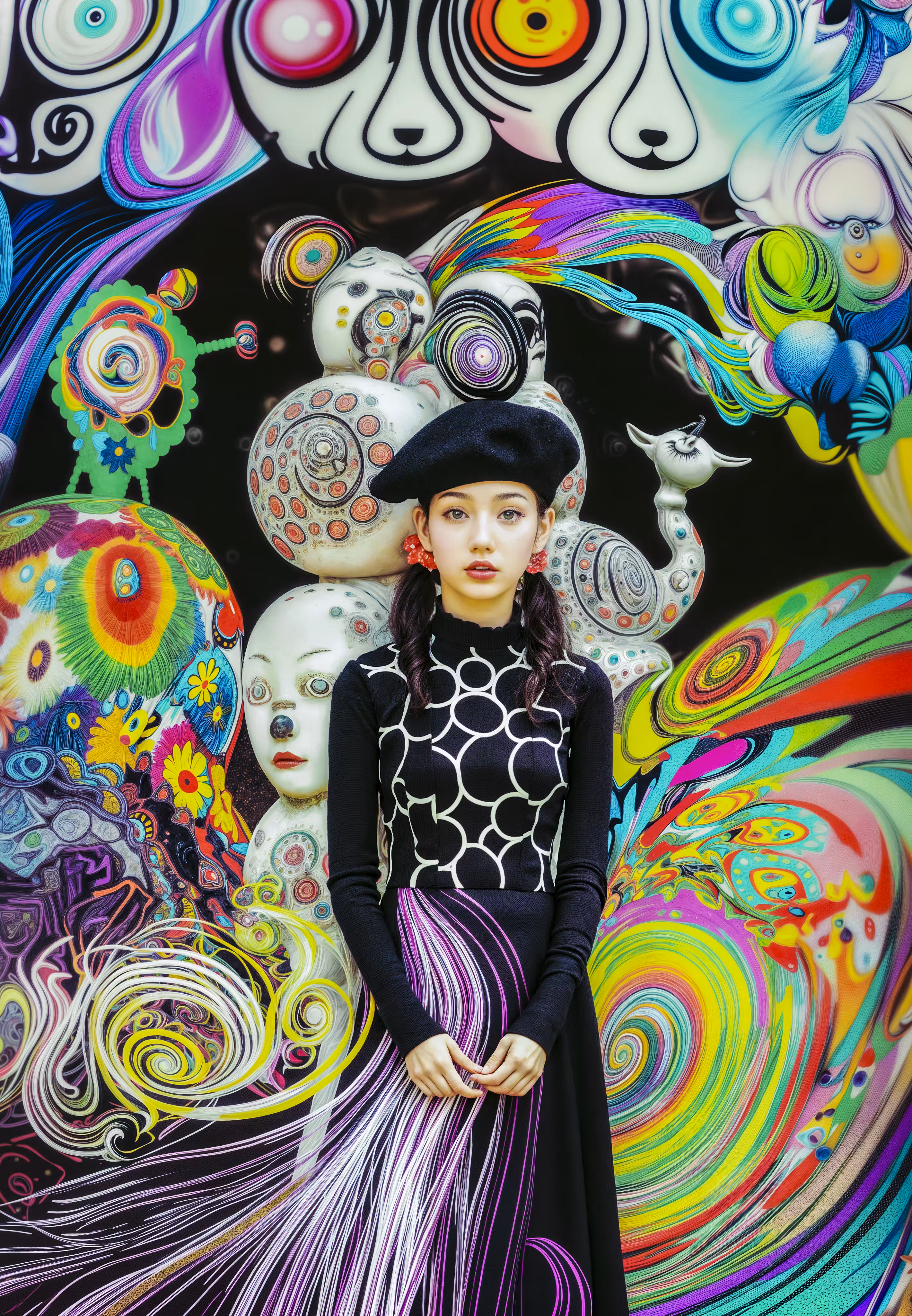 The Artist Wears Her Work