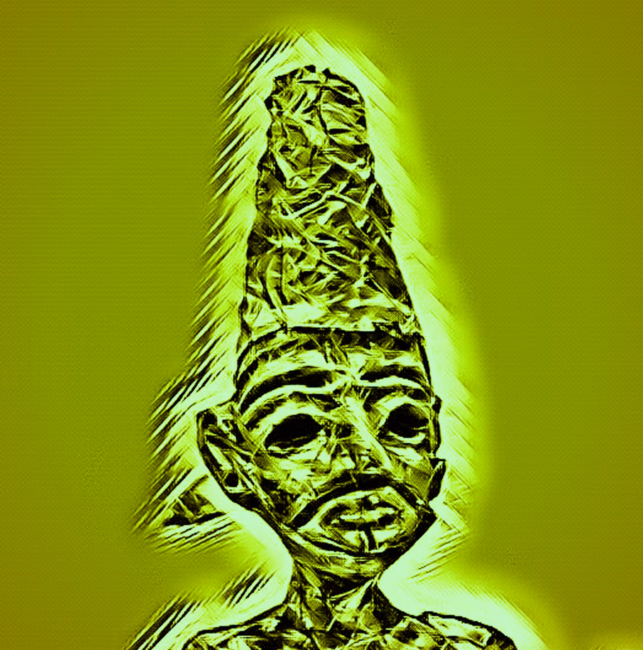 1/100 God EL ('Hayah) Crypto Gods Portrait Emerald Series by SOLLOG for Tezos