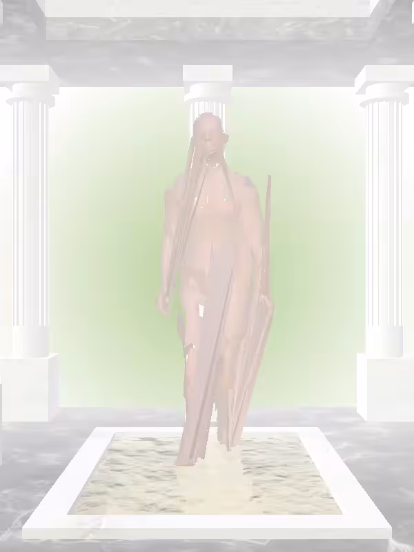 HeavenComputer: The Receding Metallic Brick Man #4818