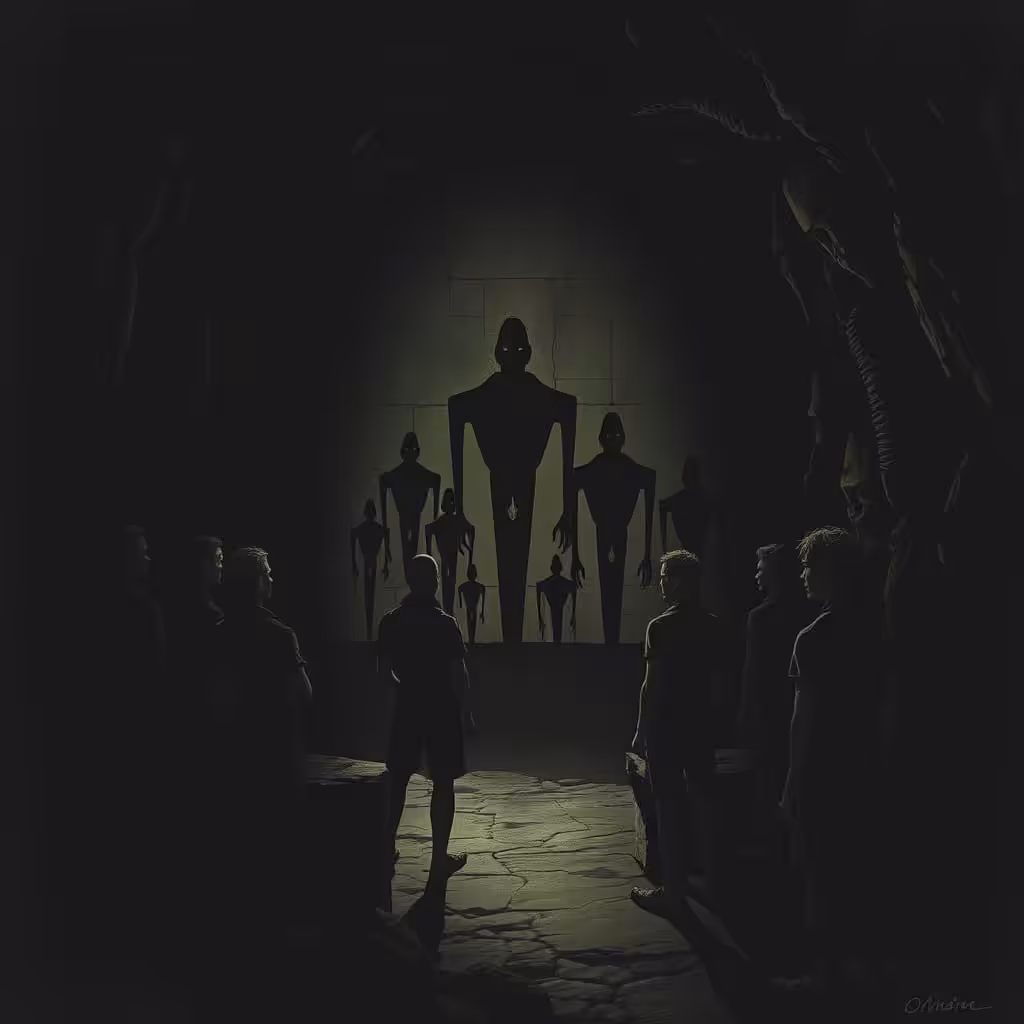 Memories Dreams Reflections: AI-llegory of the Cave