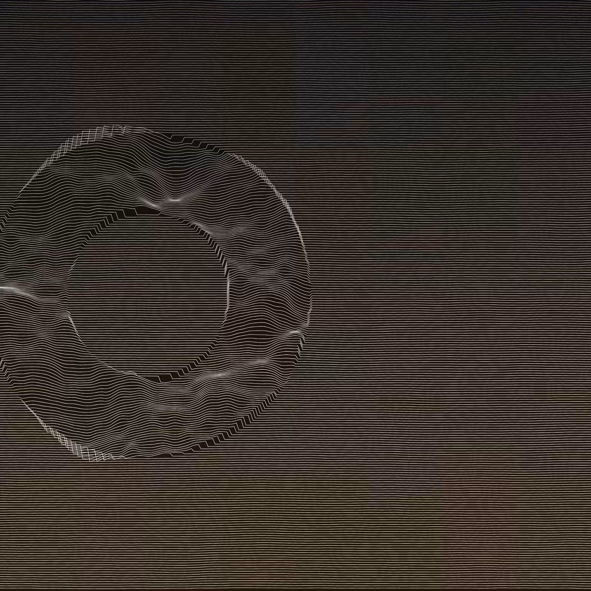 Waves Circle (For Plotter) #128