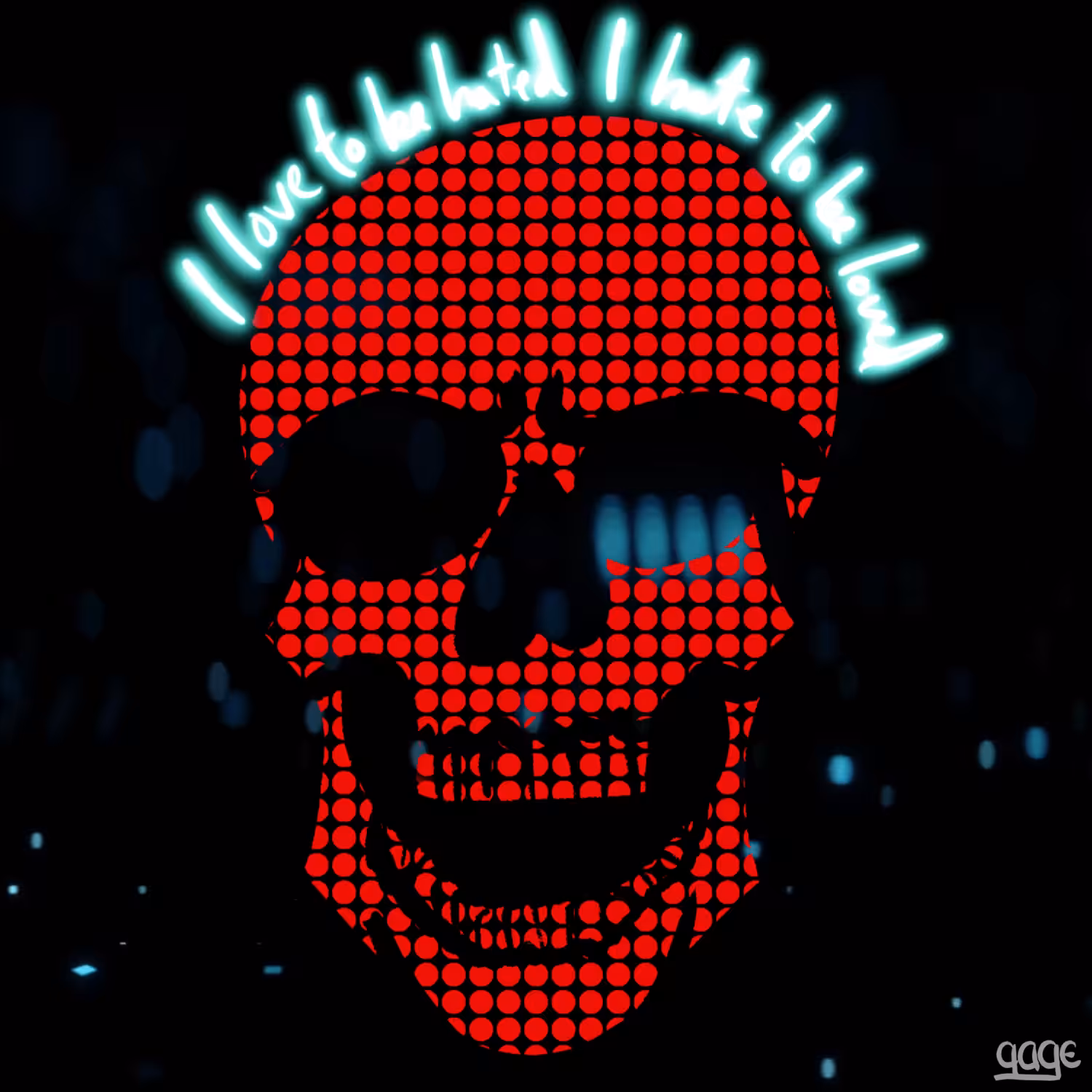 Love & Hate 💀 SkullsByGage