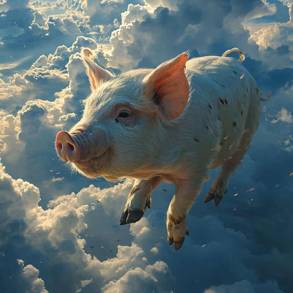 Pigs can fly