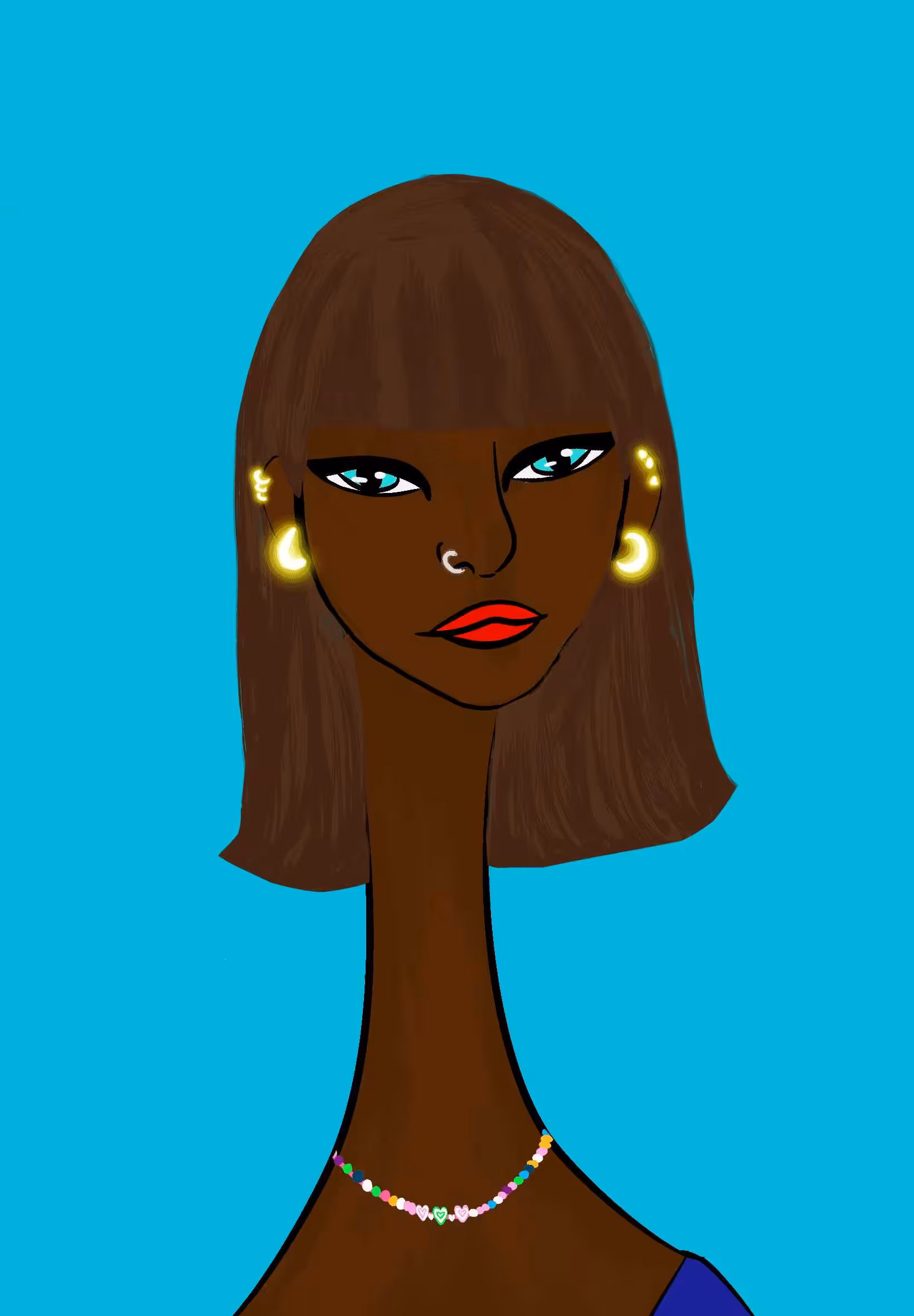 Long Neckie Ladies: Long Neckie Lady #1239