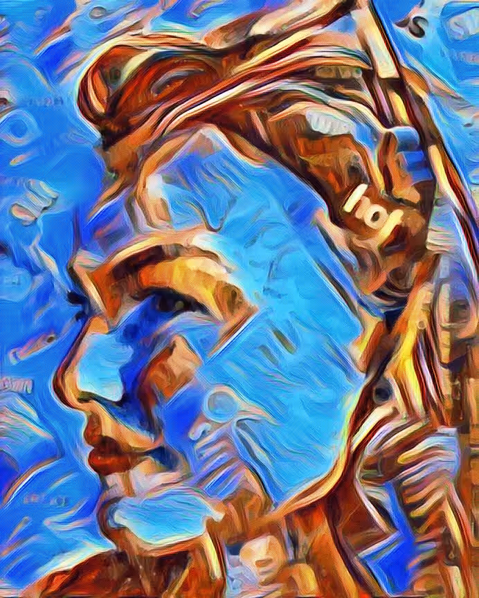 Perfect Abstract Art Polygon: Ok Im Here 