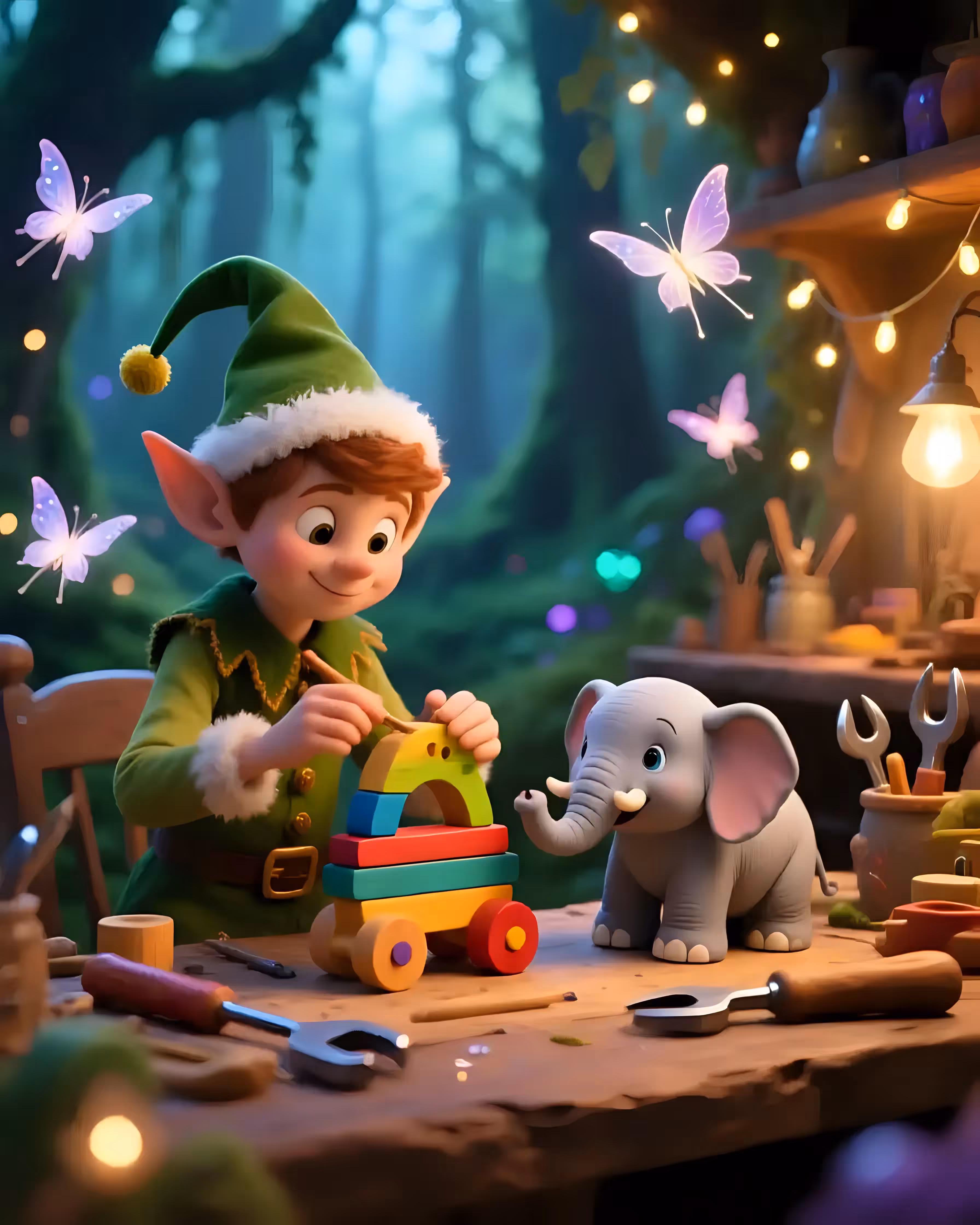 The elf and elephant 