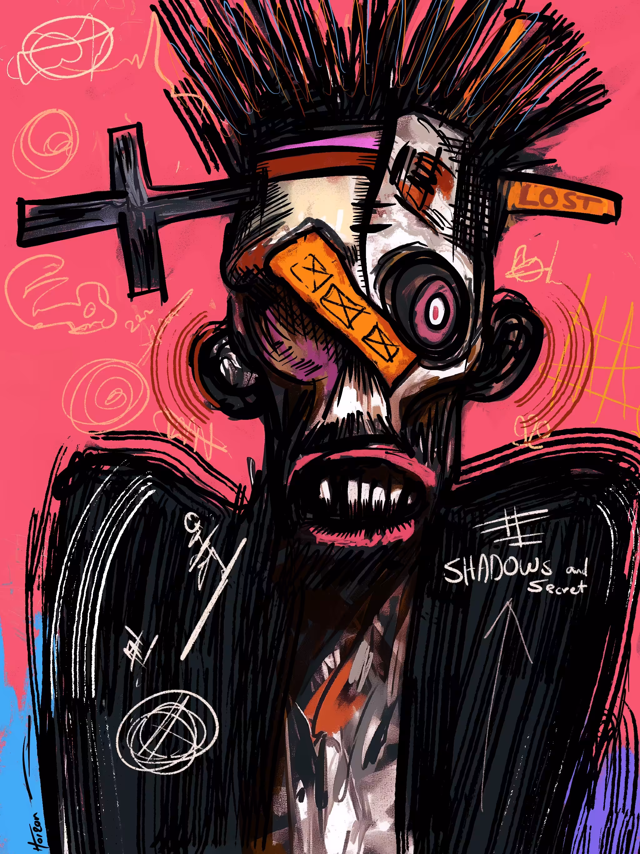 Rodeo posts: The Crucified Figure