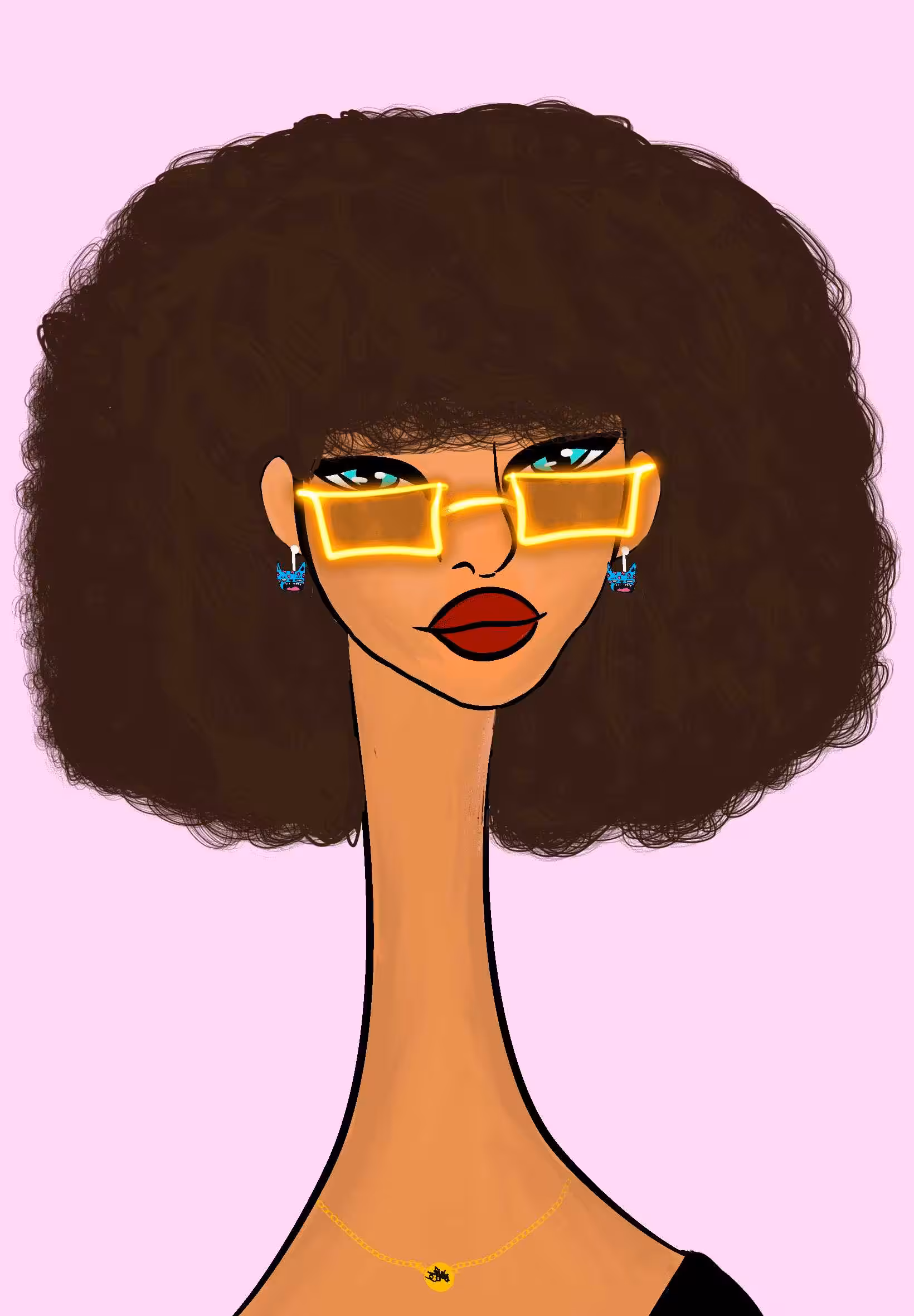 Long Neckie Ladies: Long Neckie Lady #1072