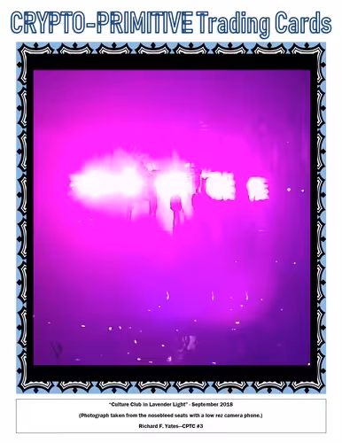 "Culture Club in Lavender Light" (CPTC #3)