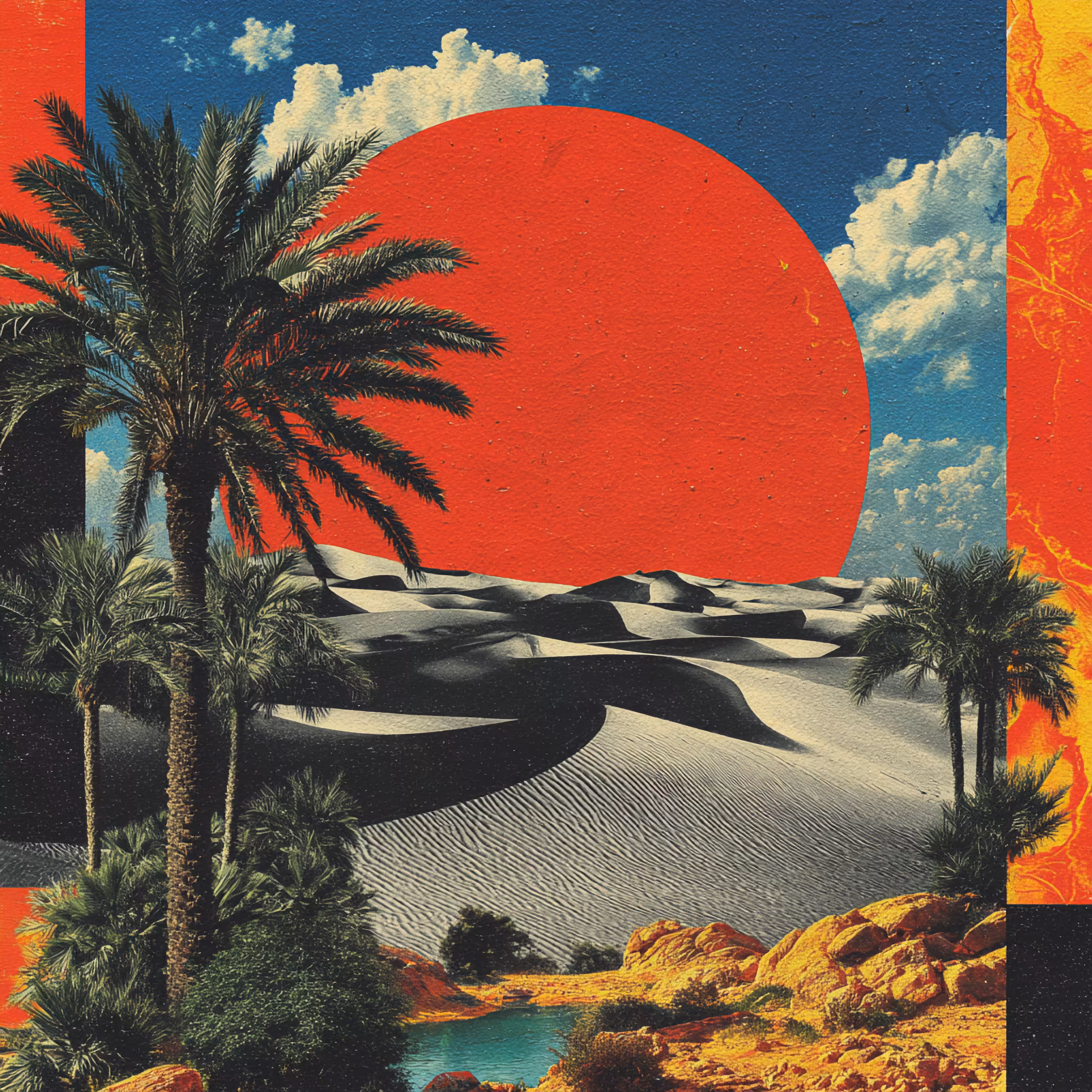 Oasis in the desert 