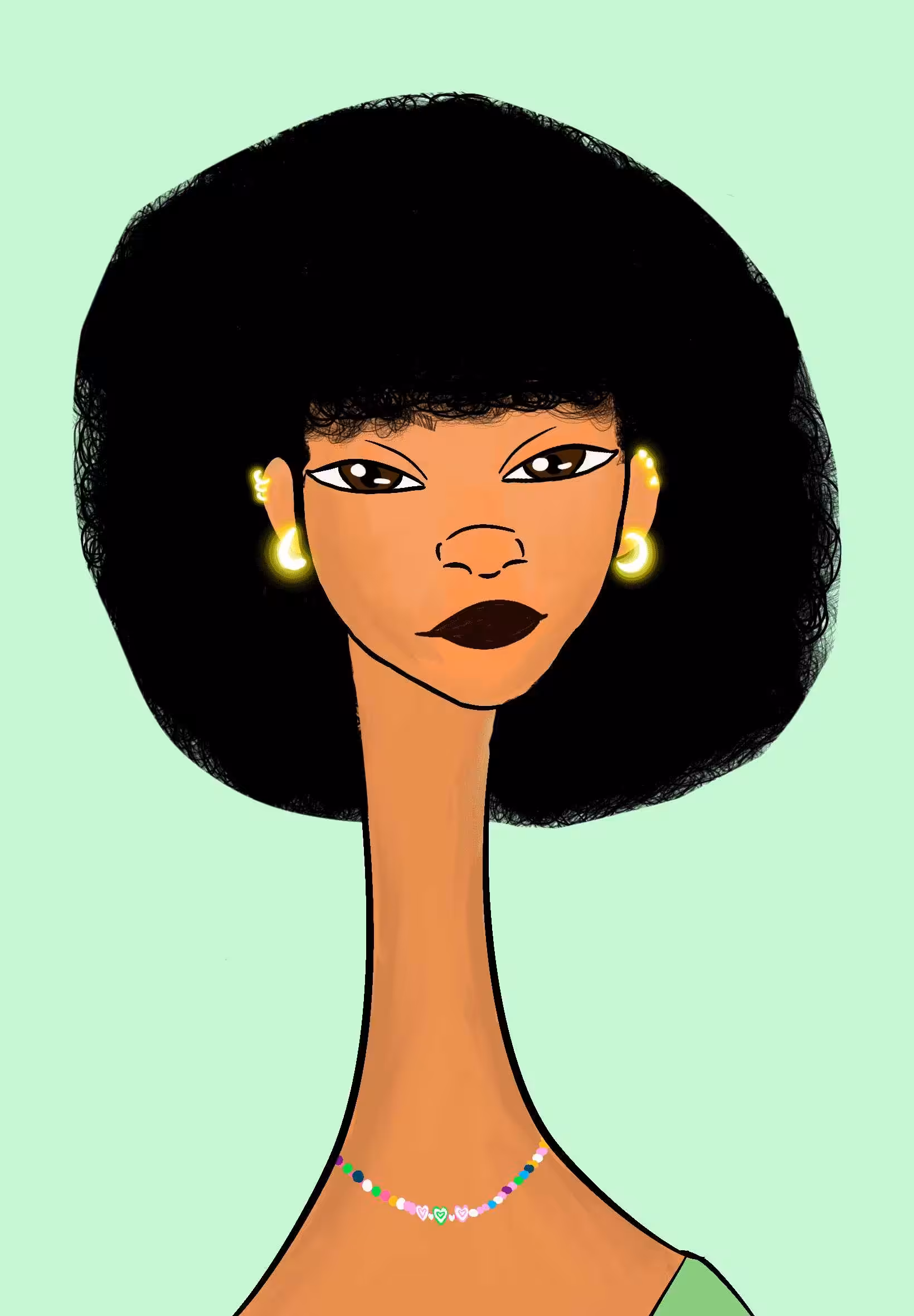 Long Neckie Ladies: Long Neckie Lady #256