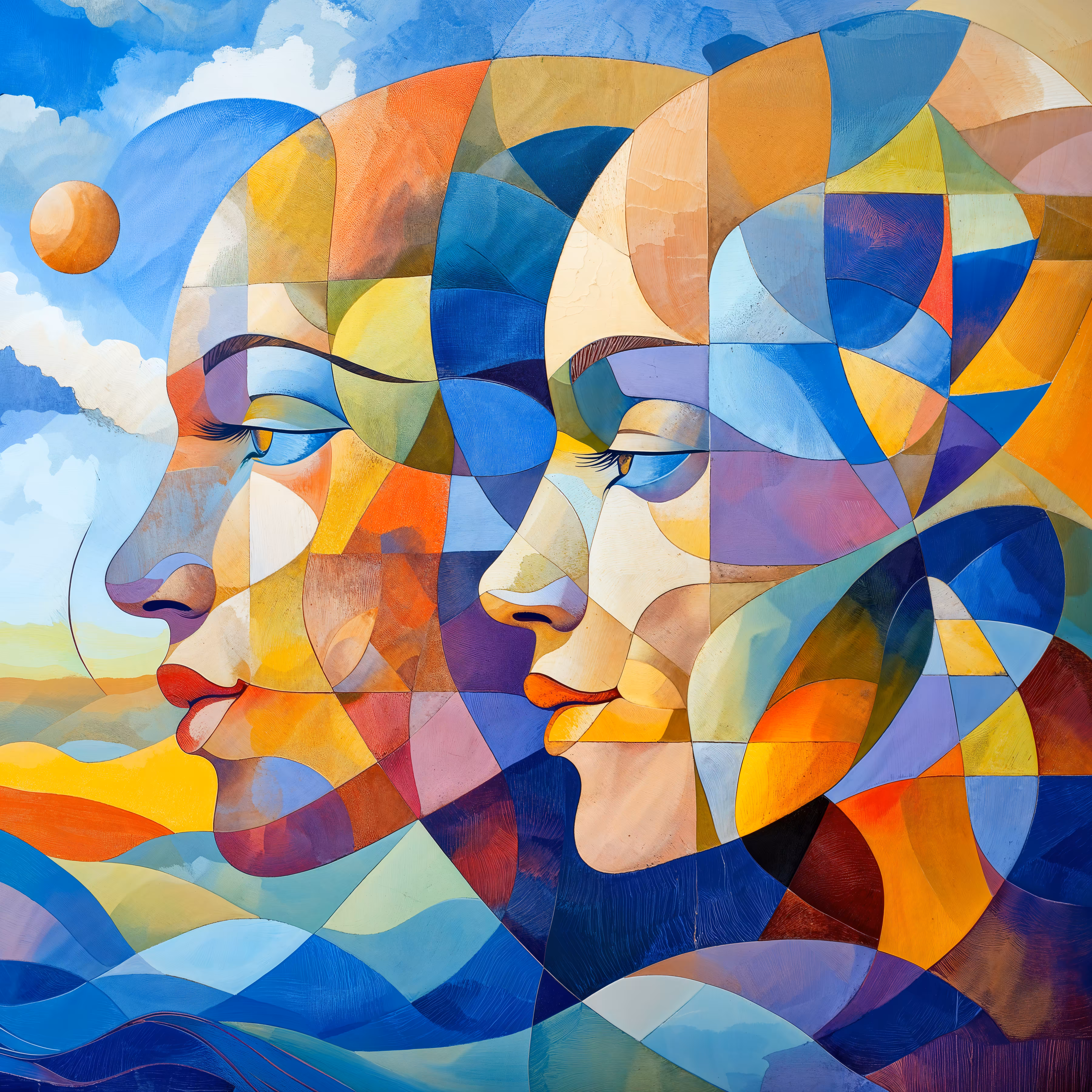 Abstract Cubist-Surrealist #27
