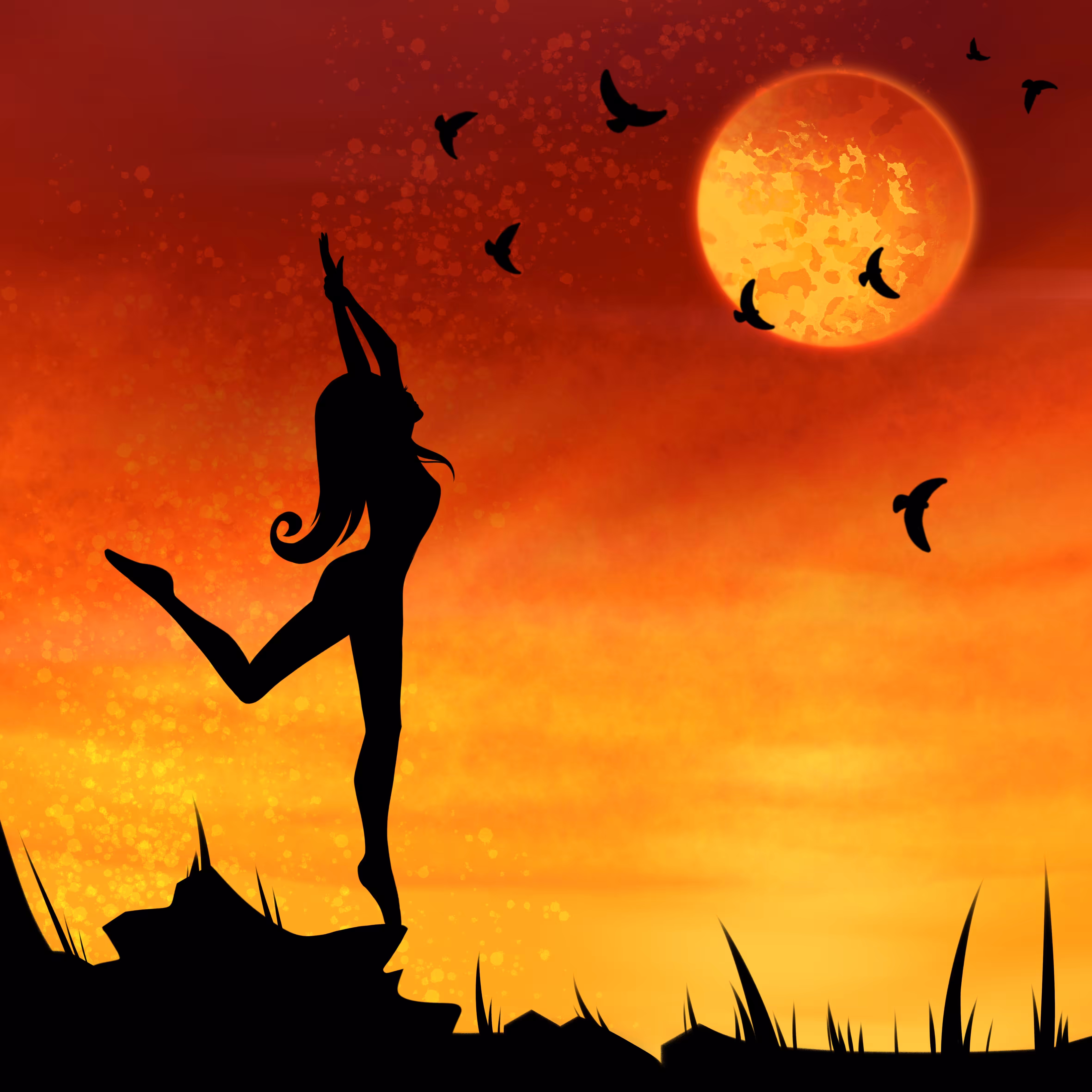 Red sunset
