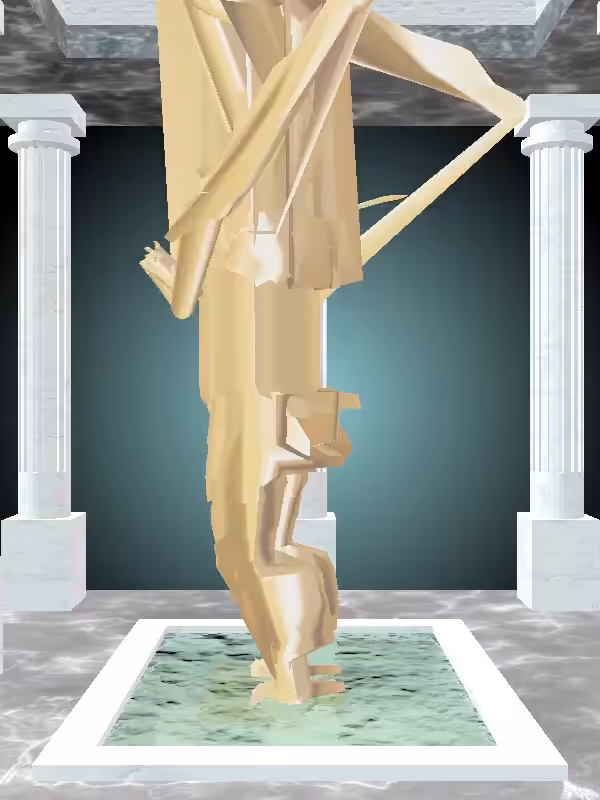 HeavenComputer: The Robotic Real Gold Woman #5480