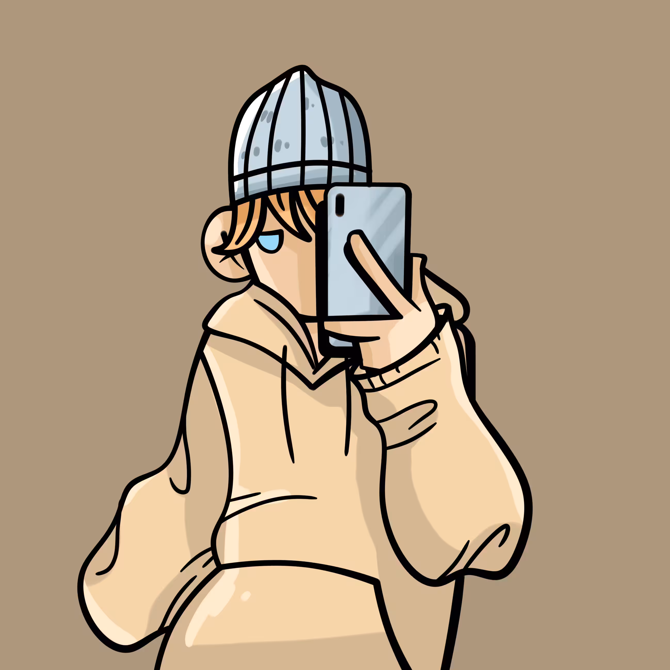 Selfie Club #83 (Cool Guy)