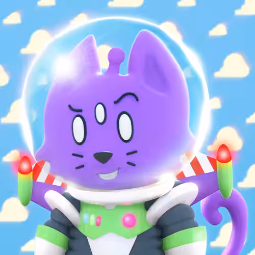 3D Cosmic Cats #2981