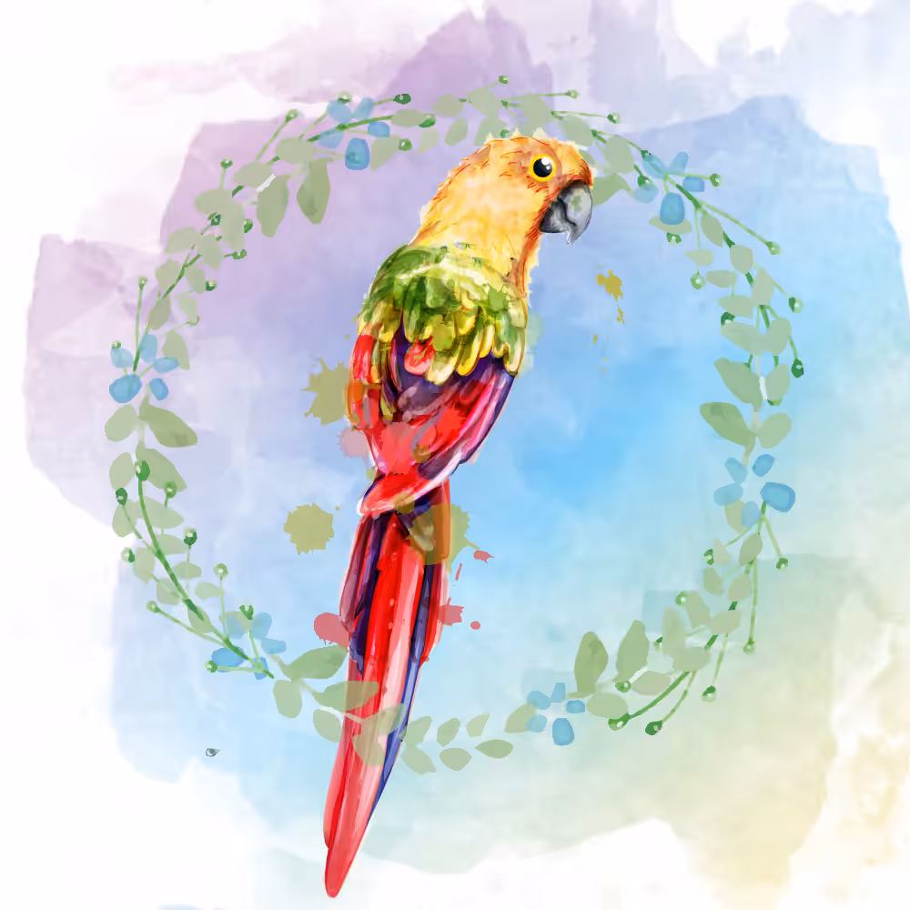 Random Tropical Birds #16