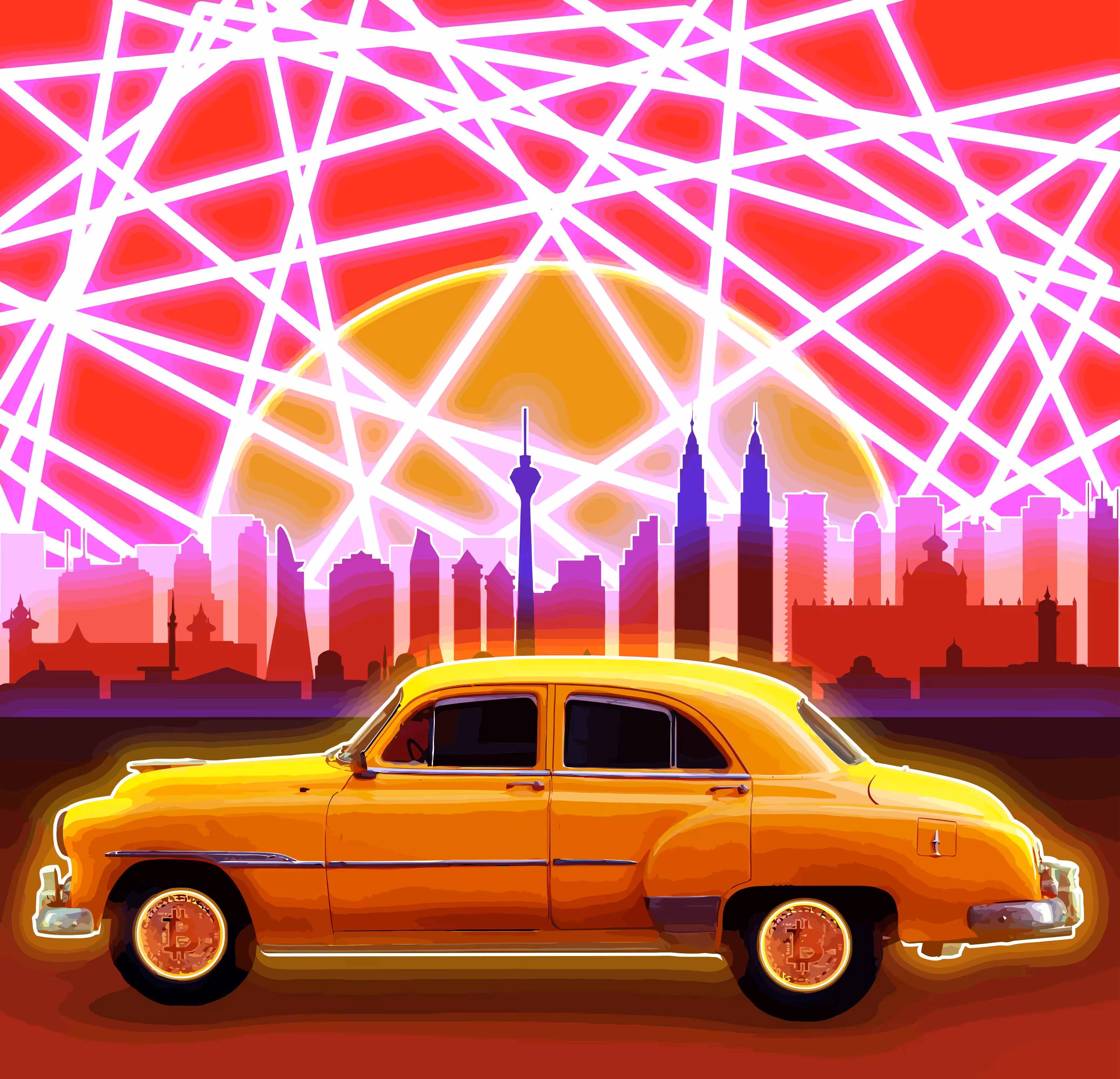 Bitcoin car
