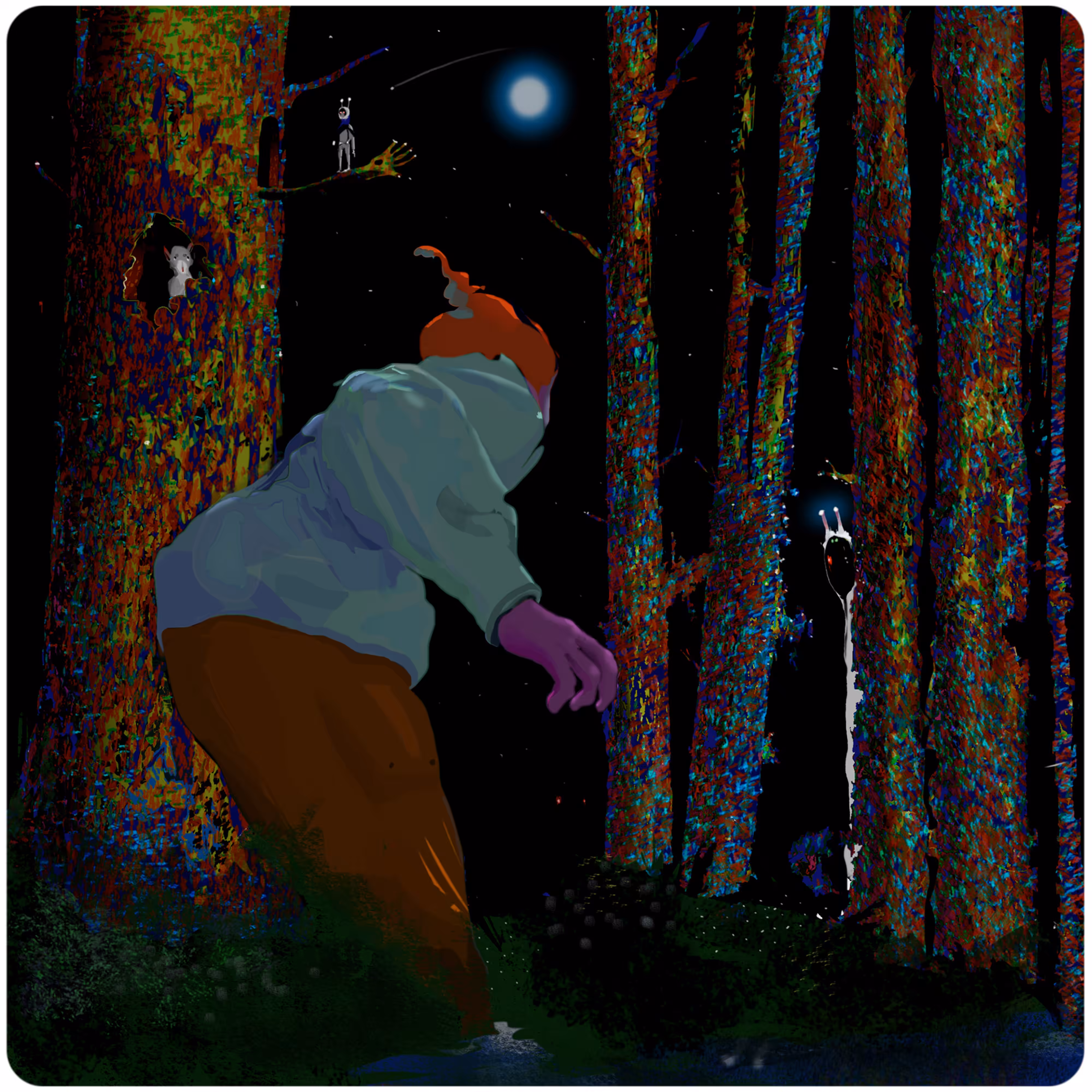 Ghost forest