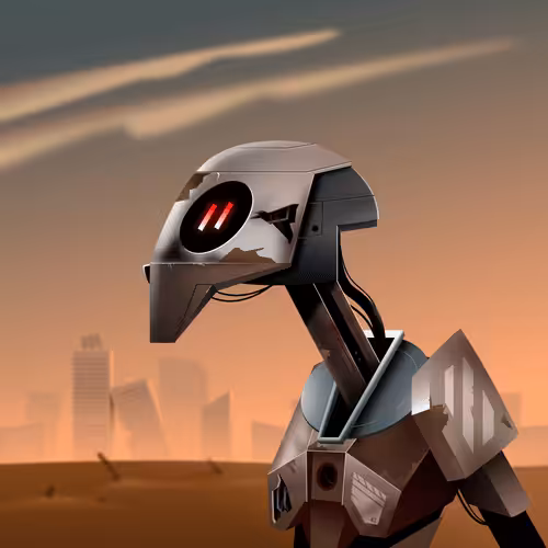 Savage Droids: THEOS Infantry Droid B-5962