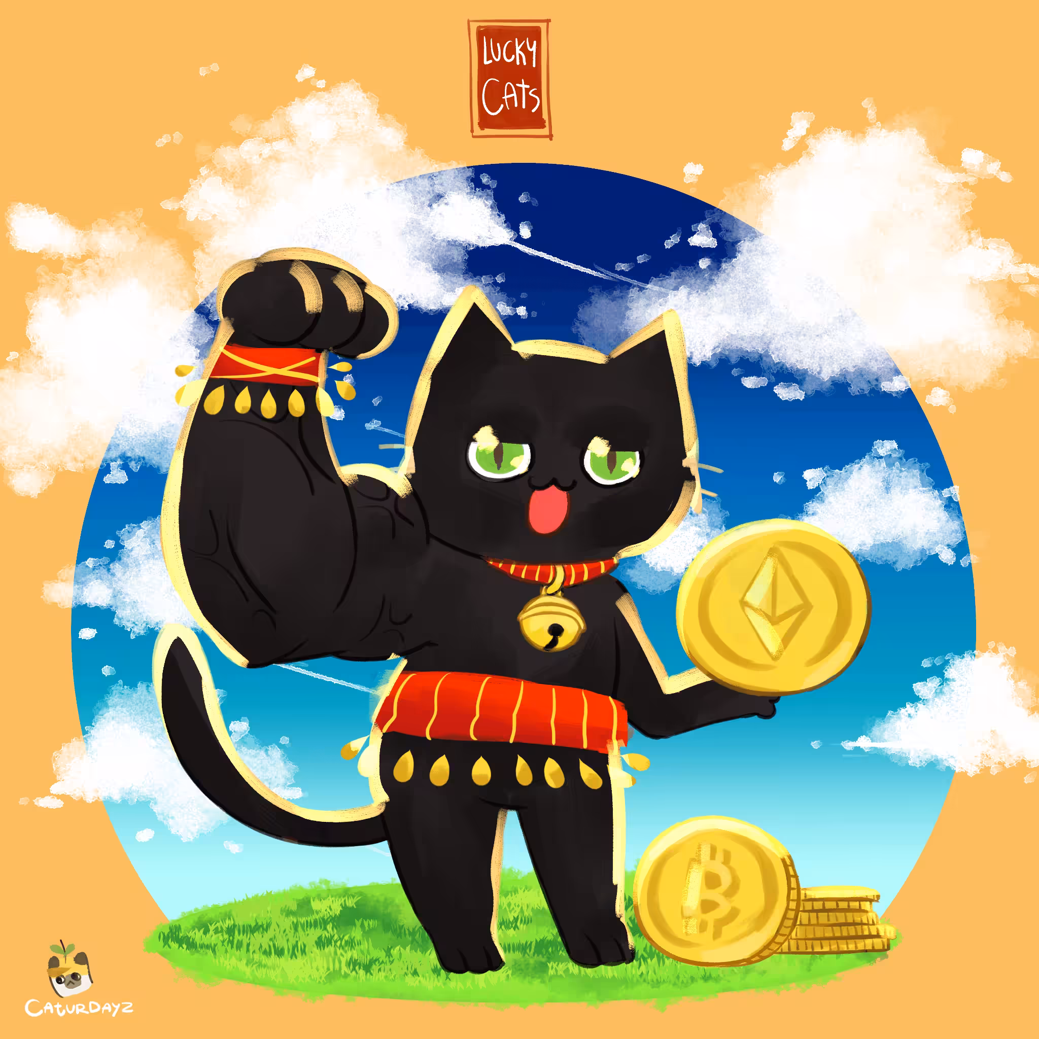 Lucky Cats : Kon Ja Cats