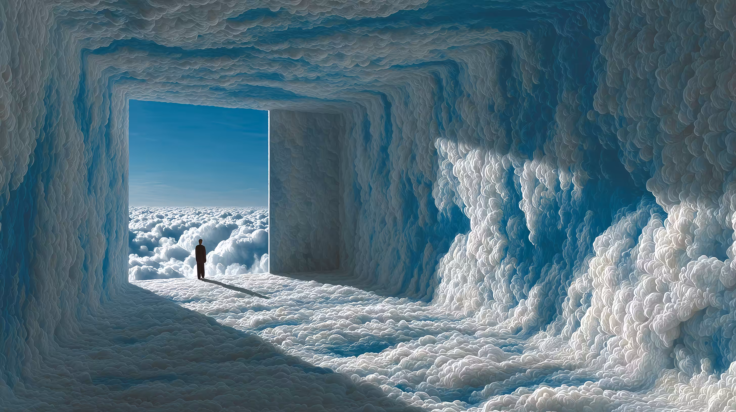 Threshold of the Infinite