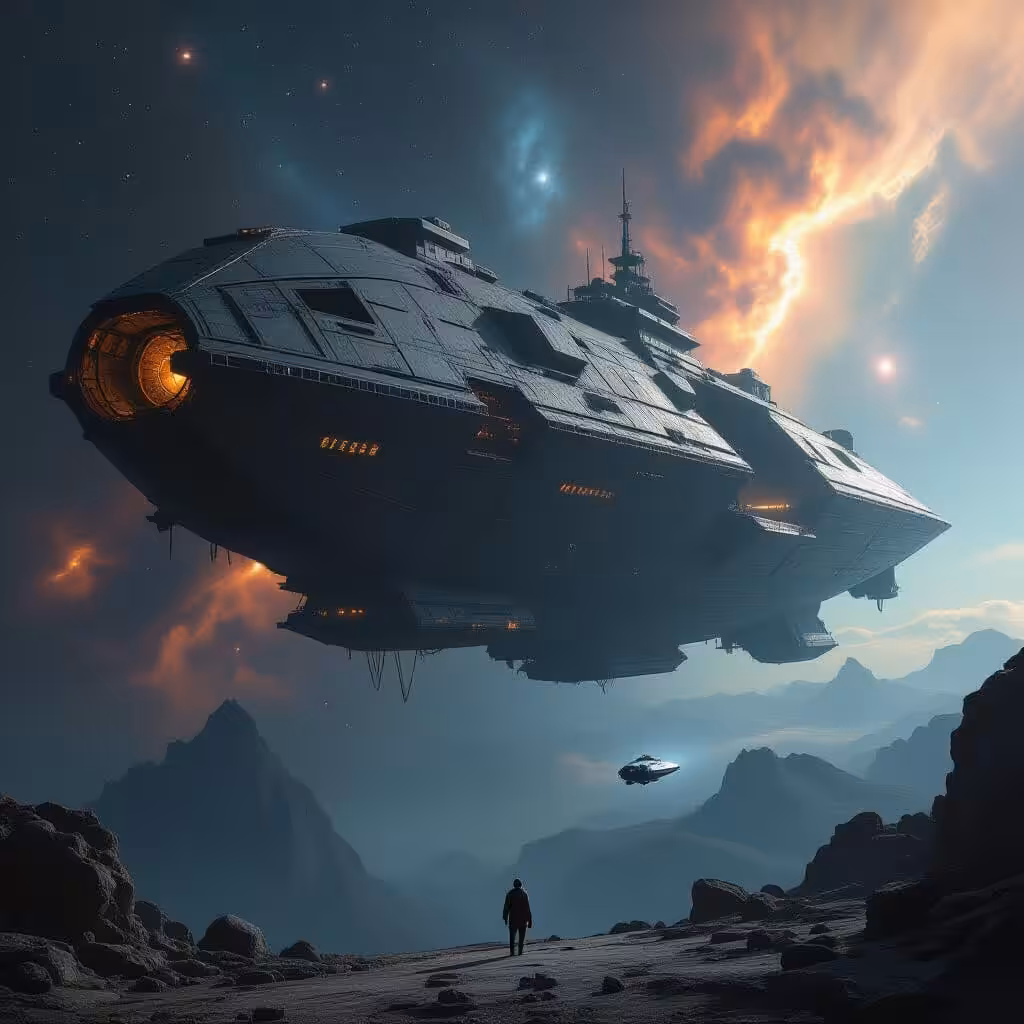 Hovering Ship 1