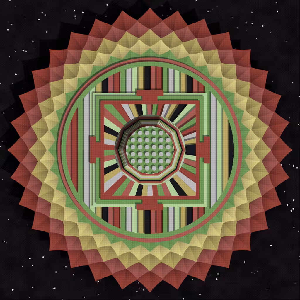 Paper Mandala #267