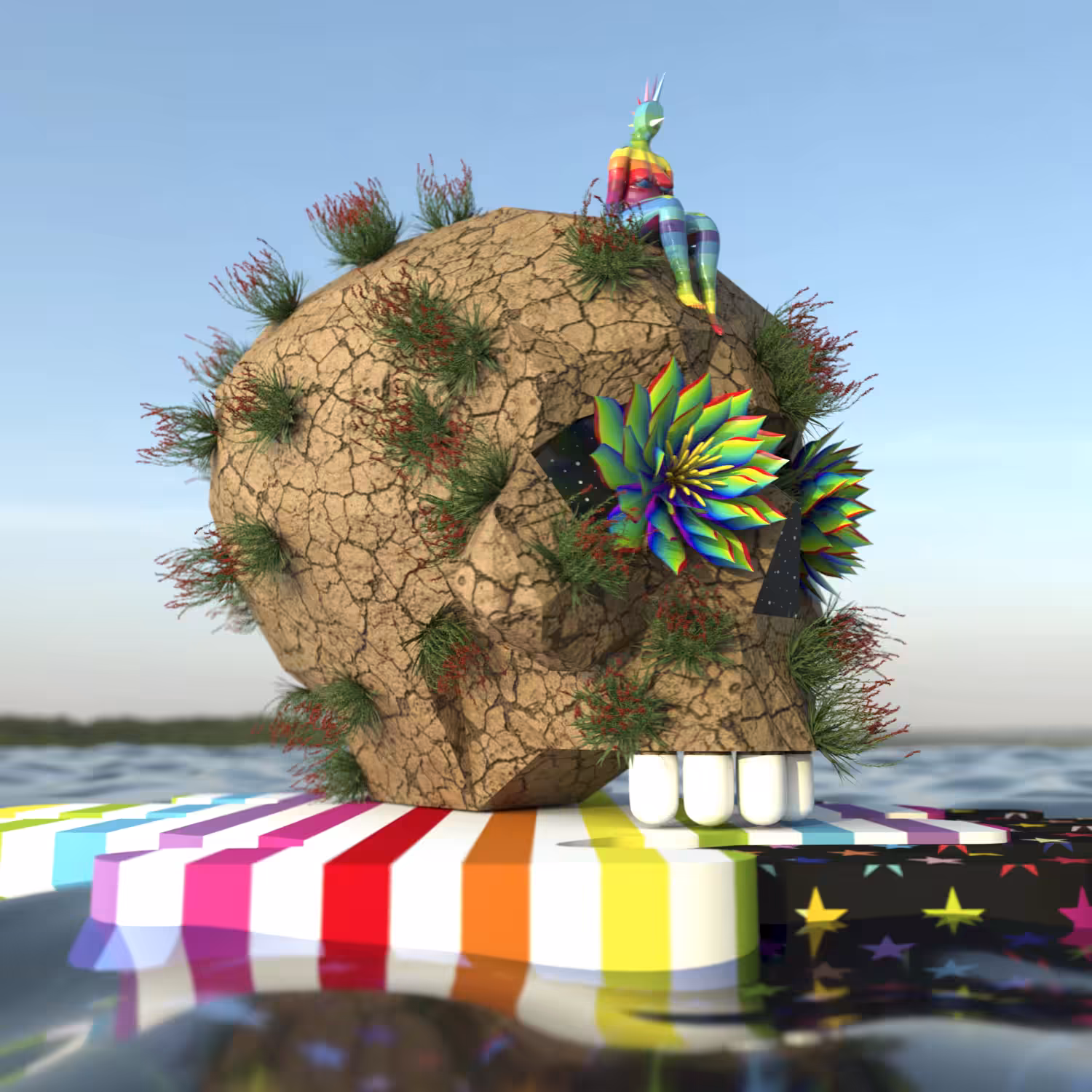 Earth Skull House